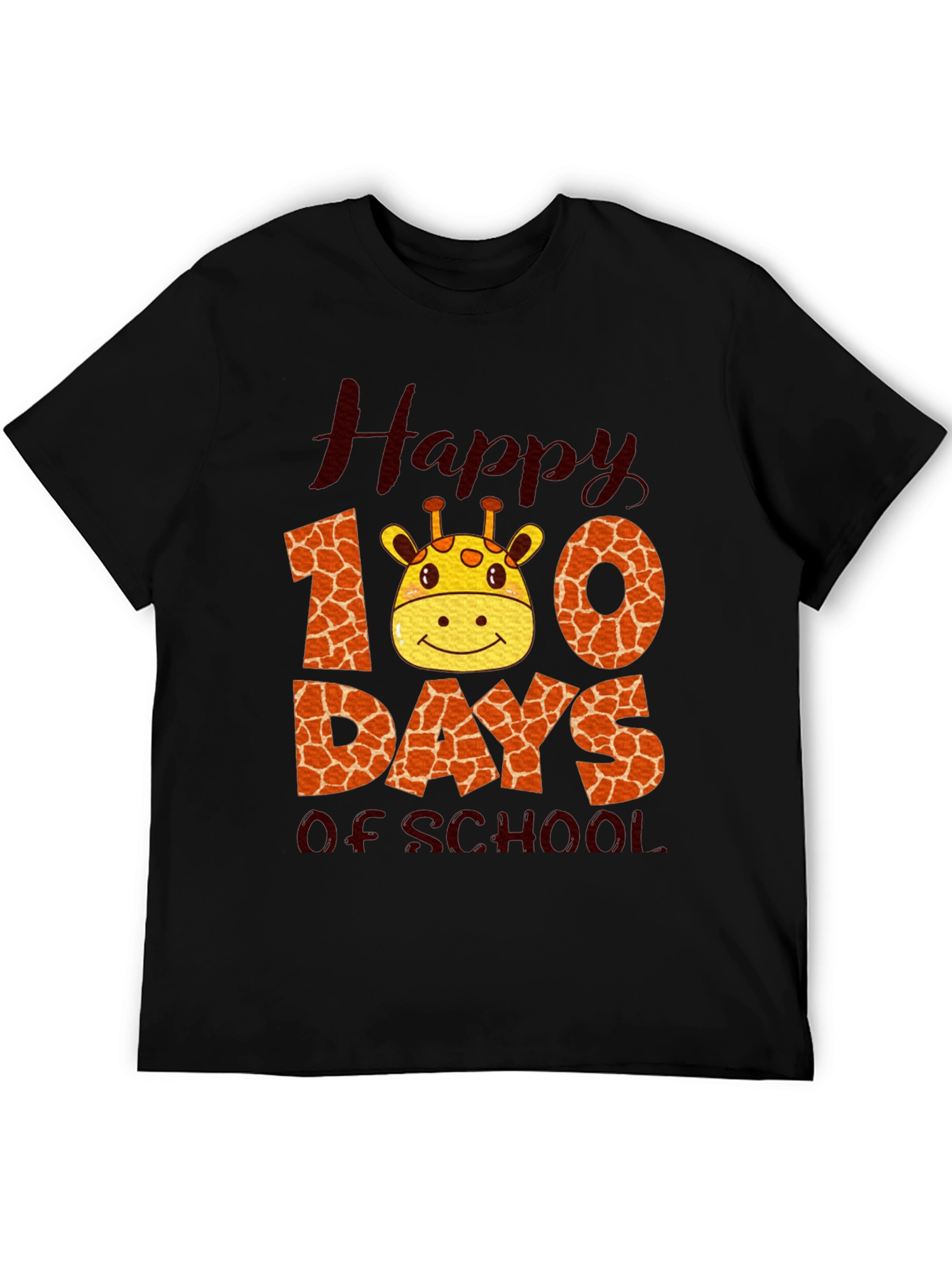 Happy 100 Days of School Giraffe T-Shirt
