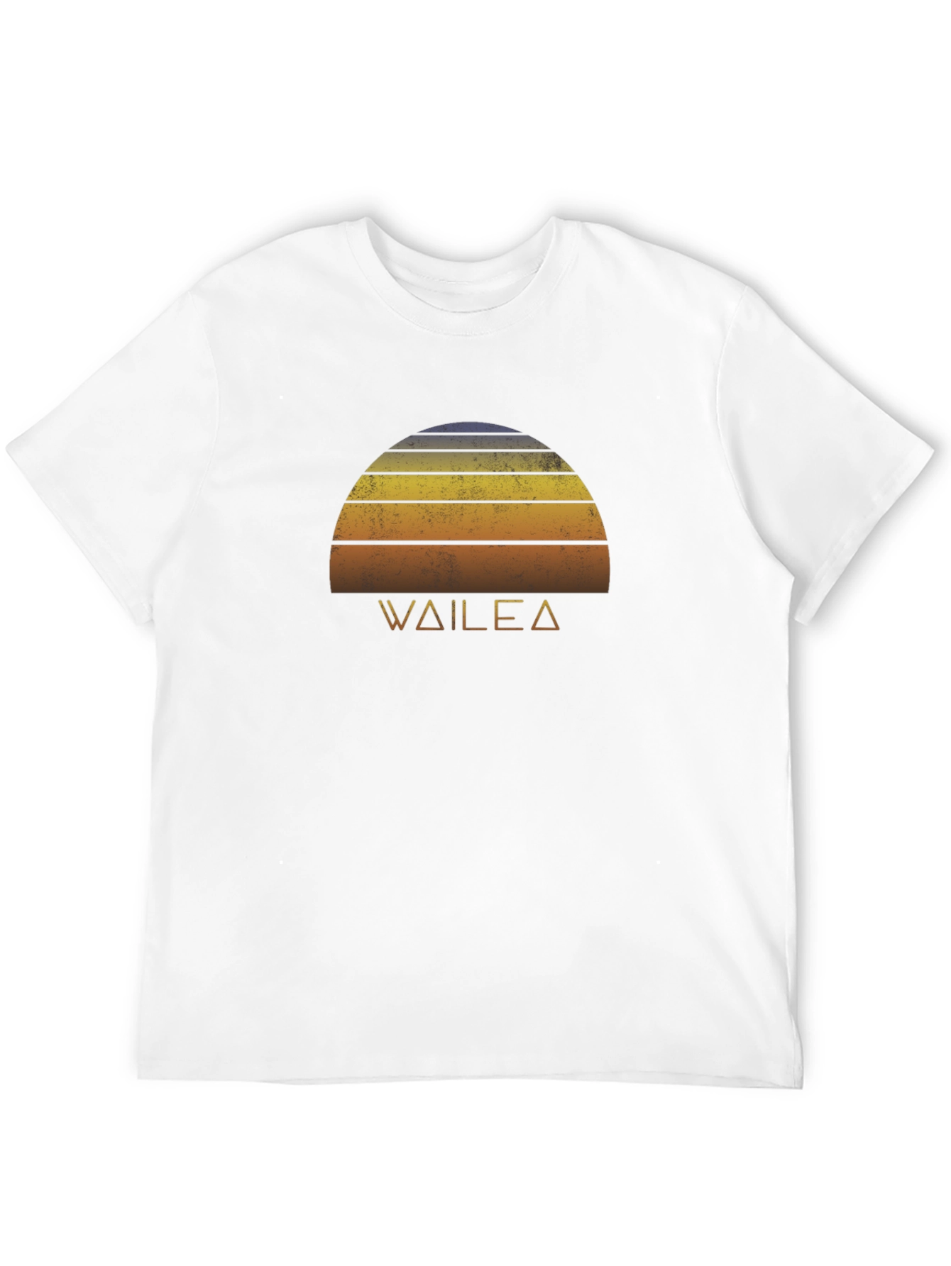 Wailea Sunset Graphic Tee - Retro Style T-Shirt