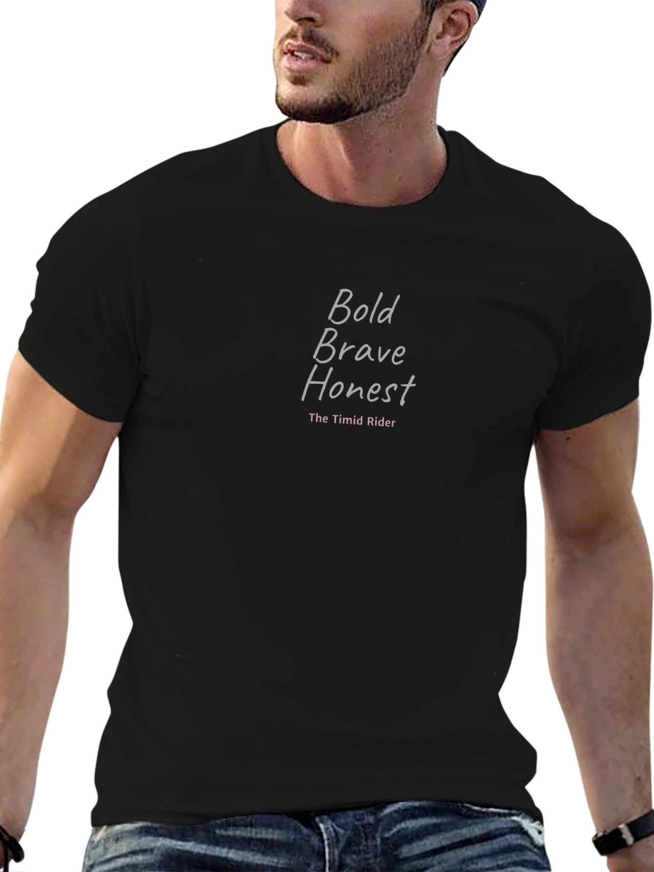 Bold Brave Honest T-Shirt - The Timid Rider