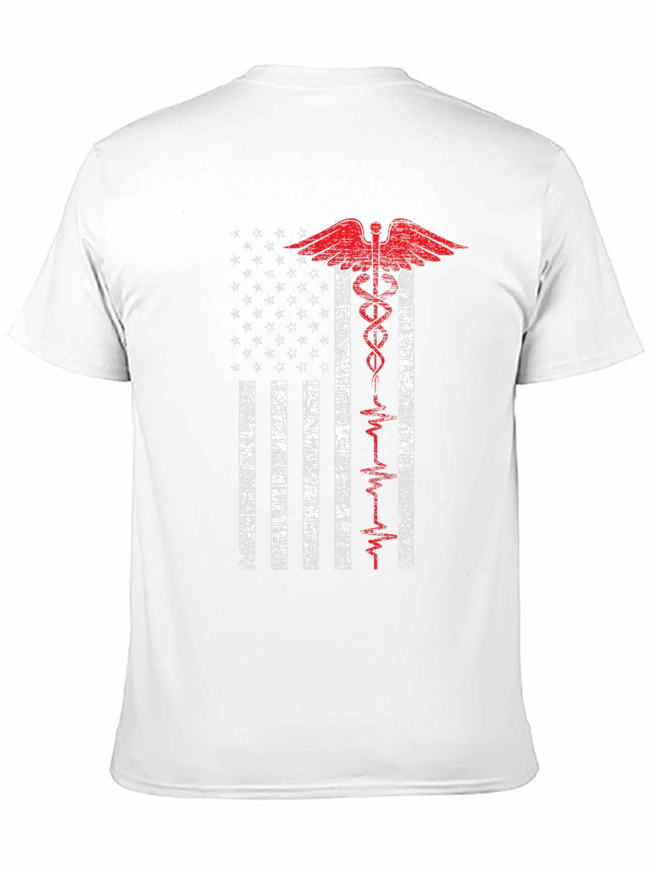 American Flag EMT Medical T-Shirt