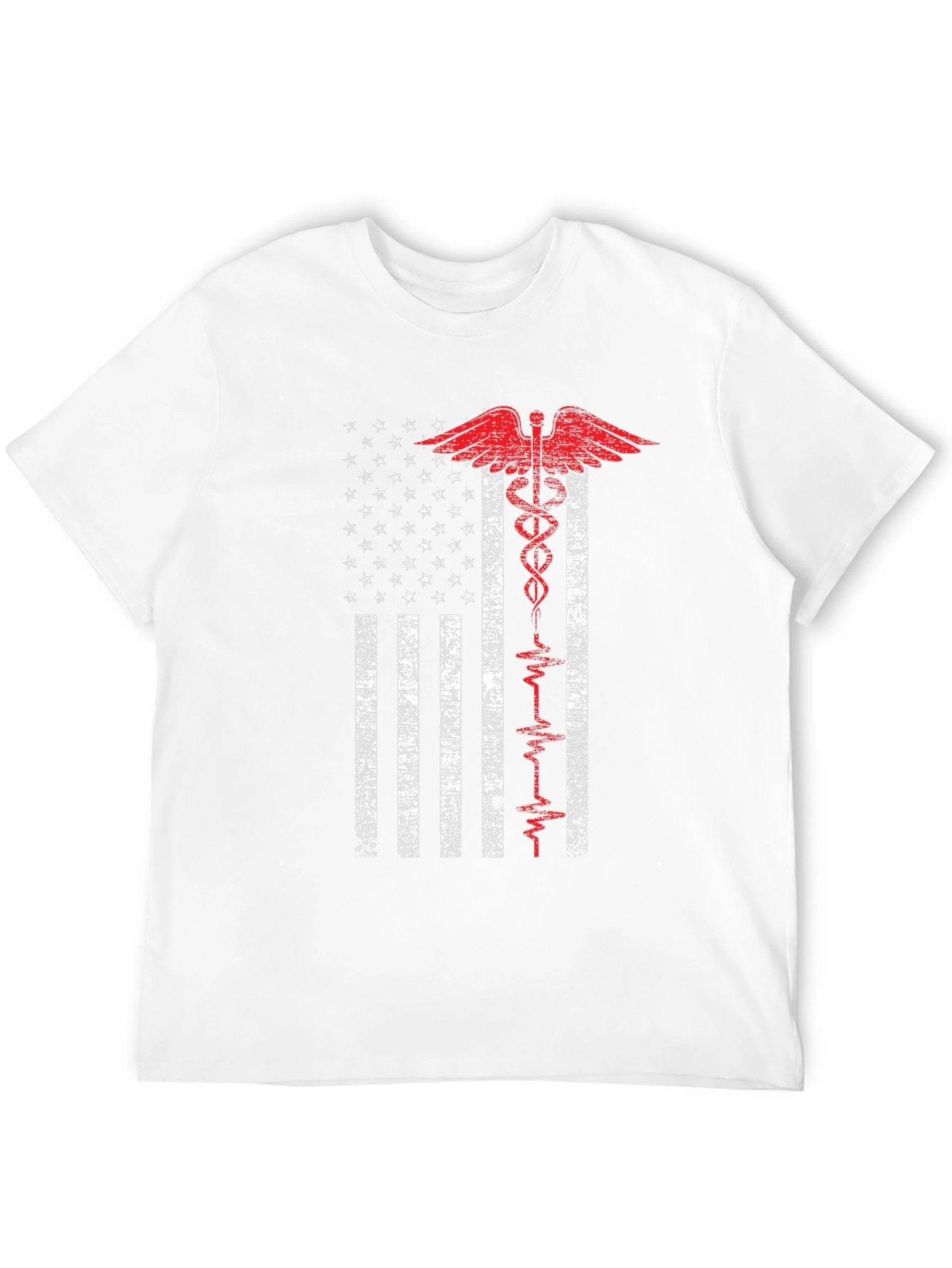 American Flag EMT Medical T-Shirt