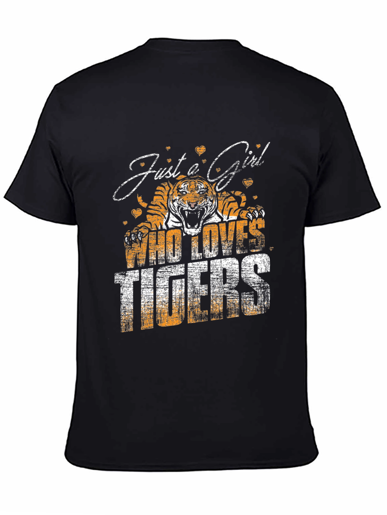 Just A Girl Who Loves Tigers T-Shirt