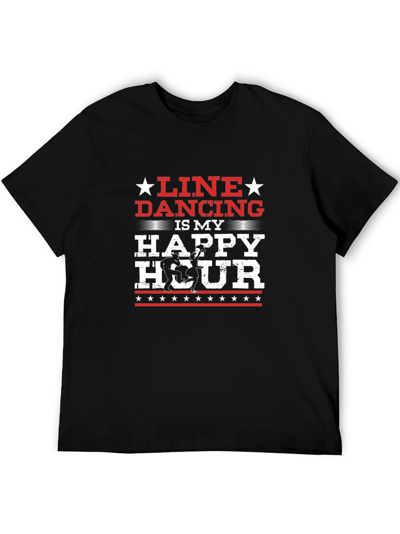 Line Dancing is My Happy Hour T-Shirt