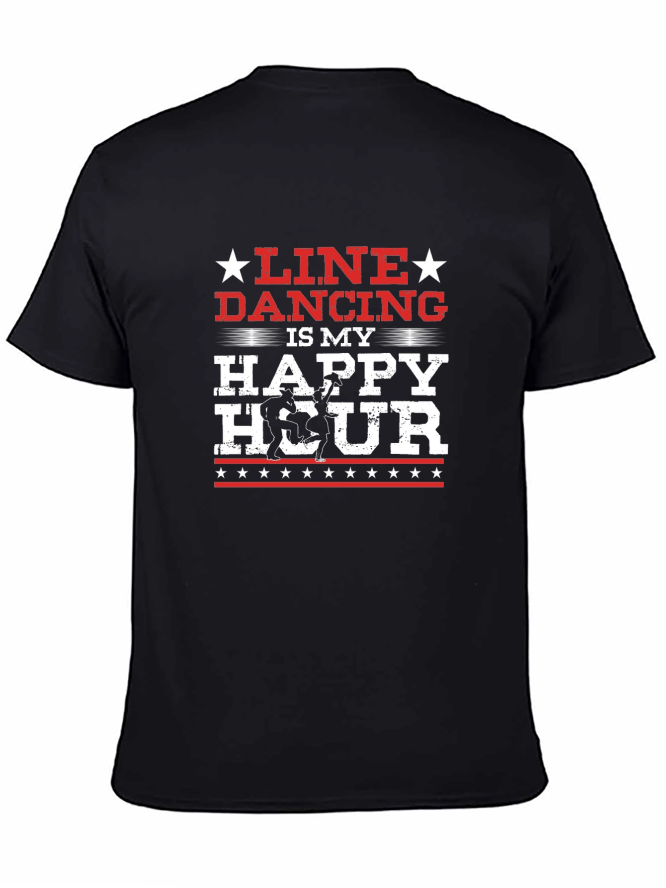 Line Dancing is My Happy Hour T-Shirt