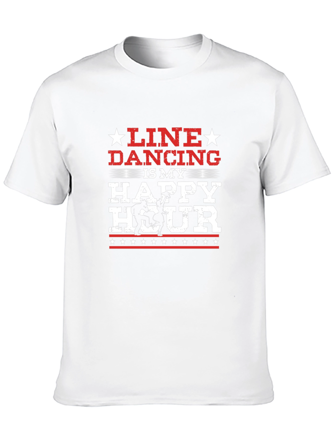 Line Dancing is My Happy Hour T-Shirt