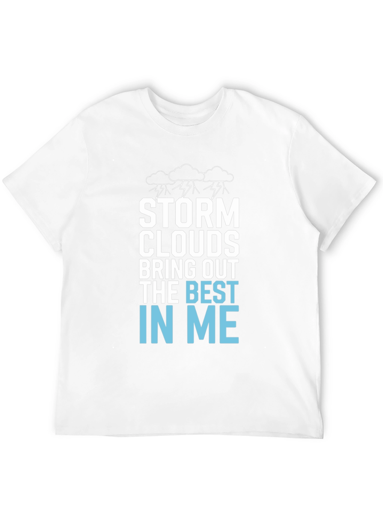 Storm Clouds Graphic T-Shirt - Best In Me