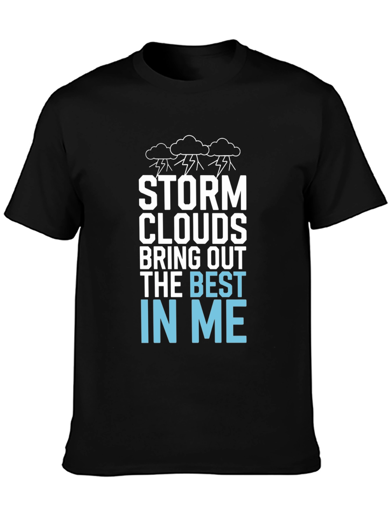Storm Clouds Graphic T-Shirt - Best In Me