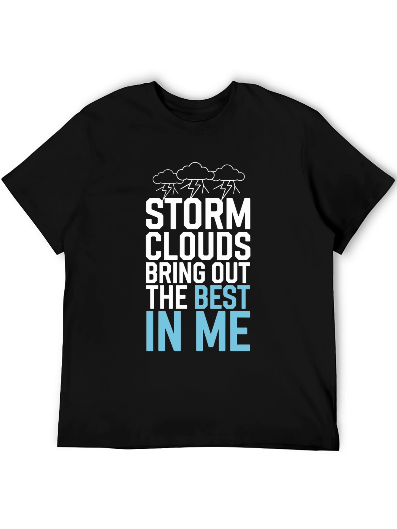 Storm Clouds Graphic T-Shirt - Best In Me