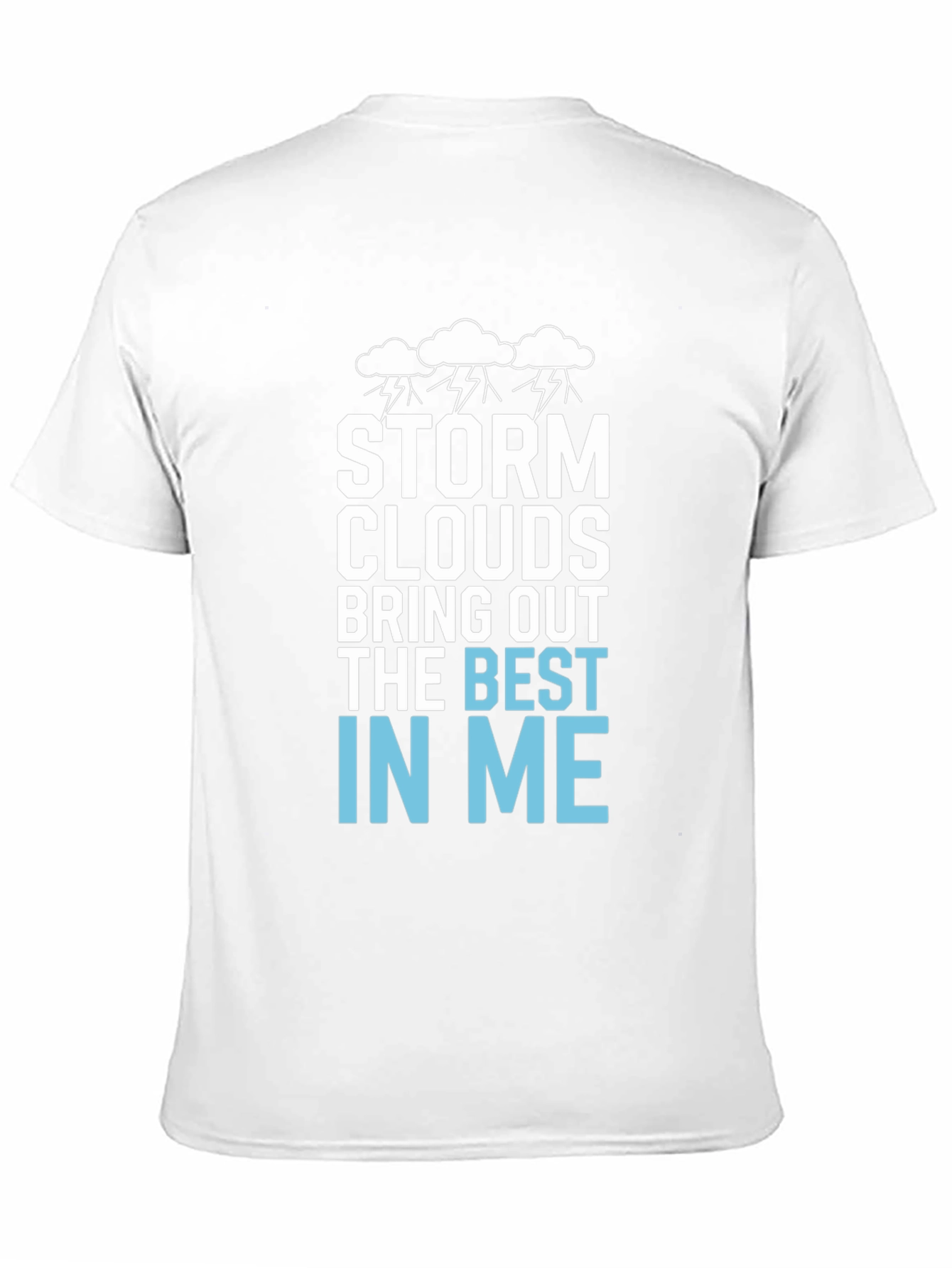 Storm Clouds Graphic T-Shirt - Best In Me