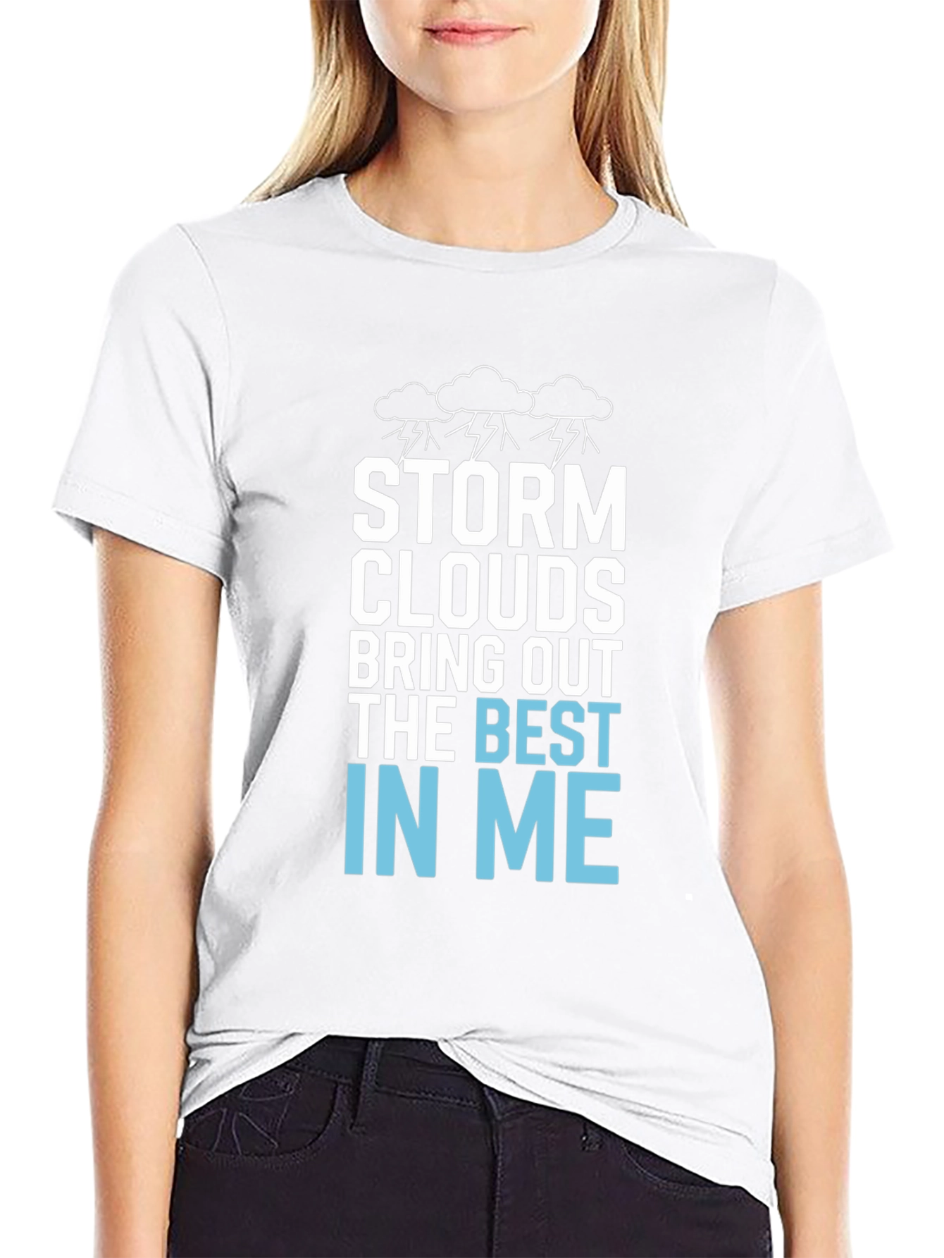 Storm Clouds Graphic T-Shirt - Best In Me