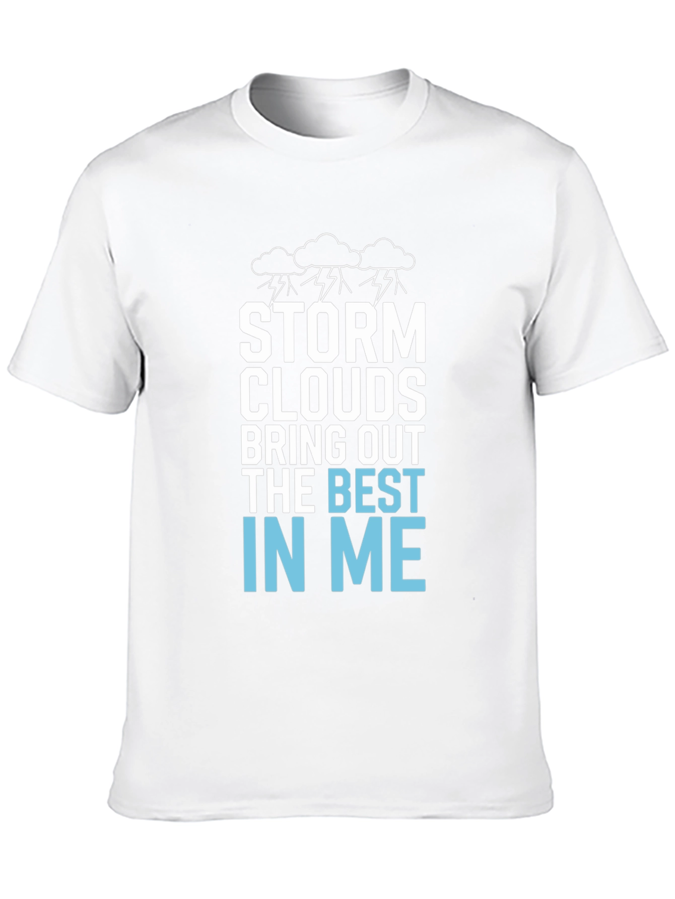 Storm Clouds Graphic T-Shirt - Best In Me