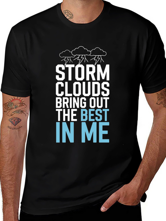 Storm Clouds Graphic T-Shirt - Best In Me