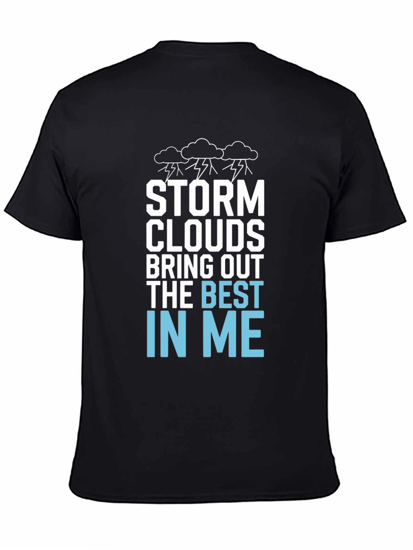 Storm Clouds Graphic T-Shirt - Best In Me