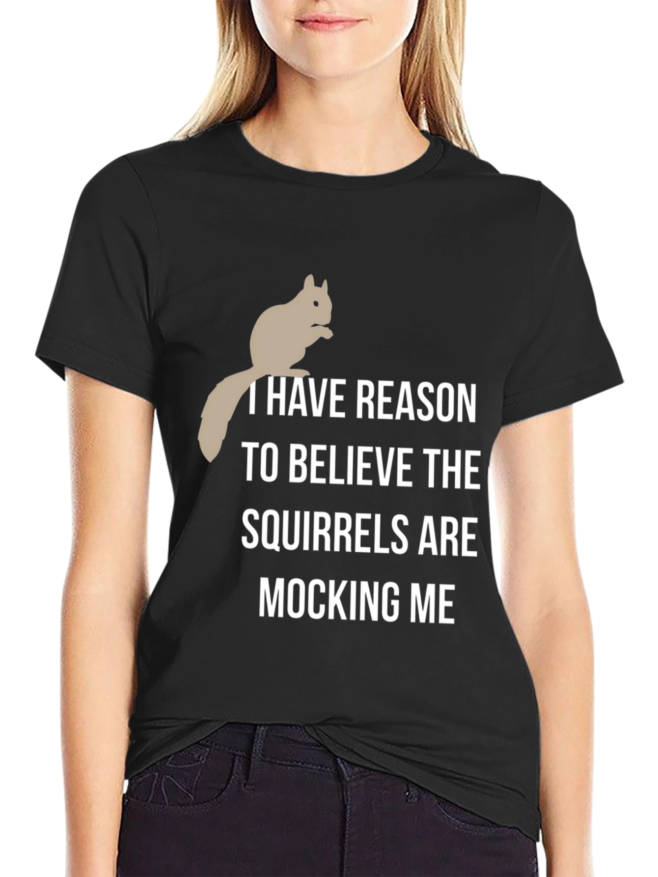 Squirrel Mocking T-Shirt
