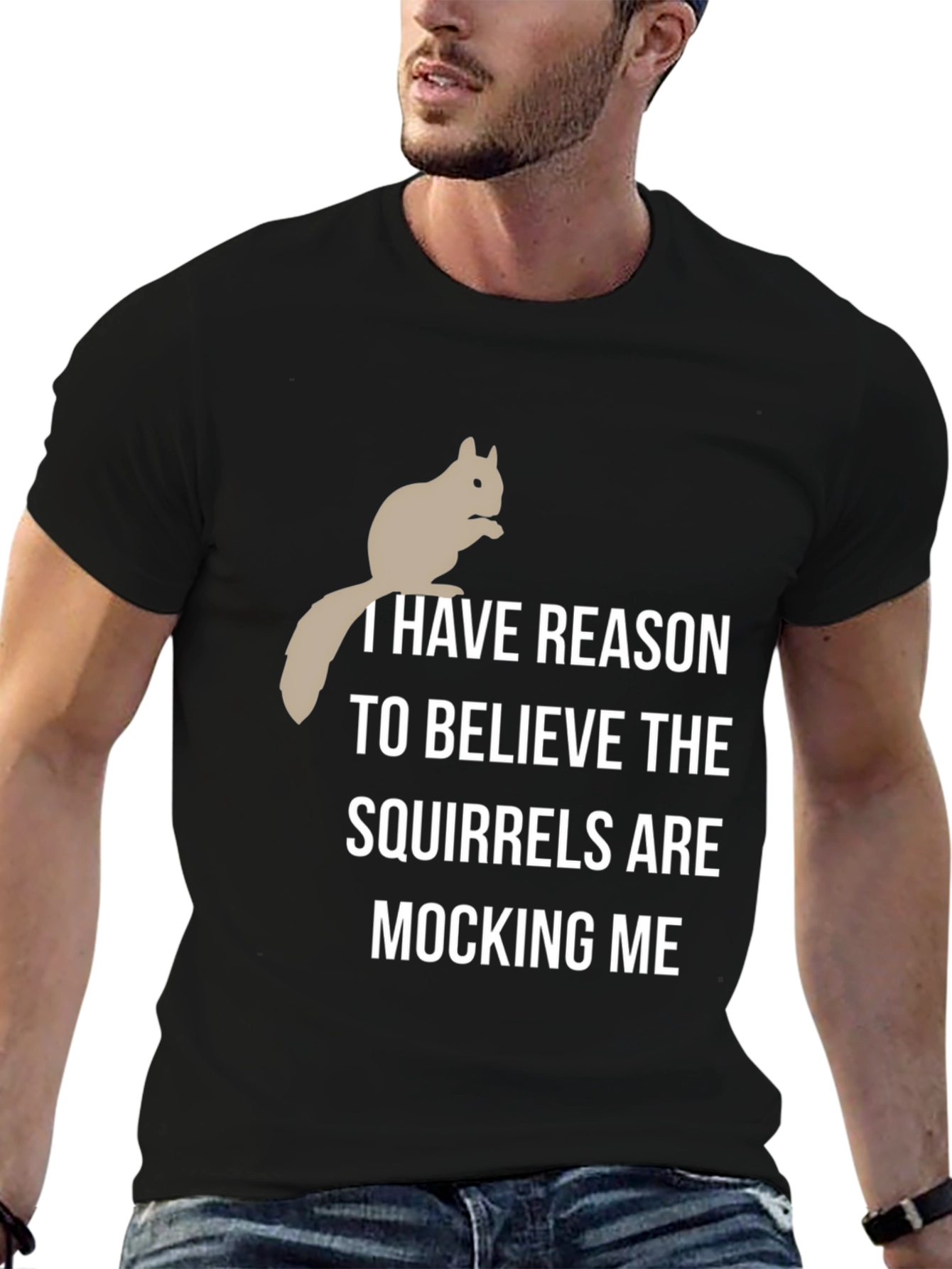 Squirrel Mocking T-Shirt