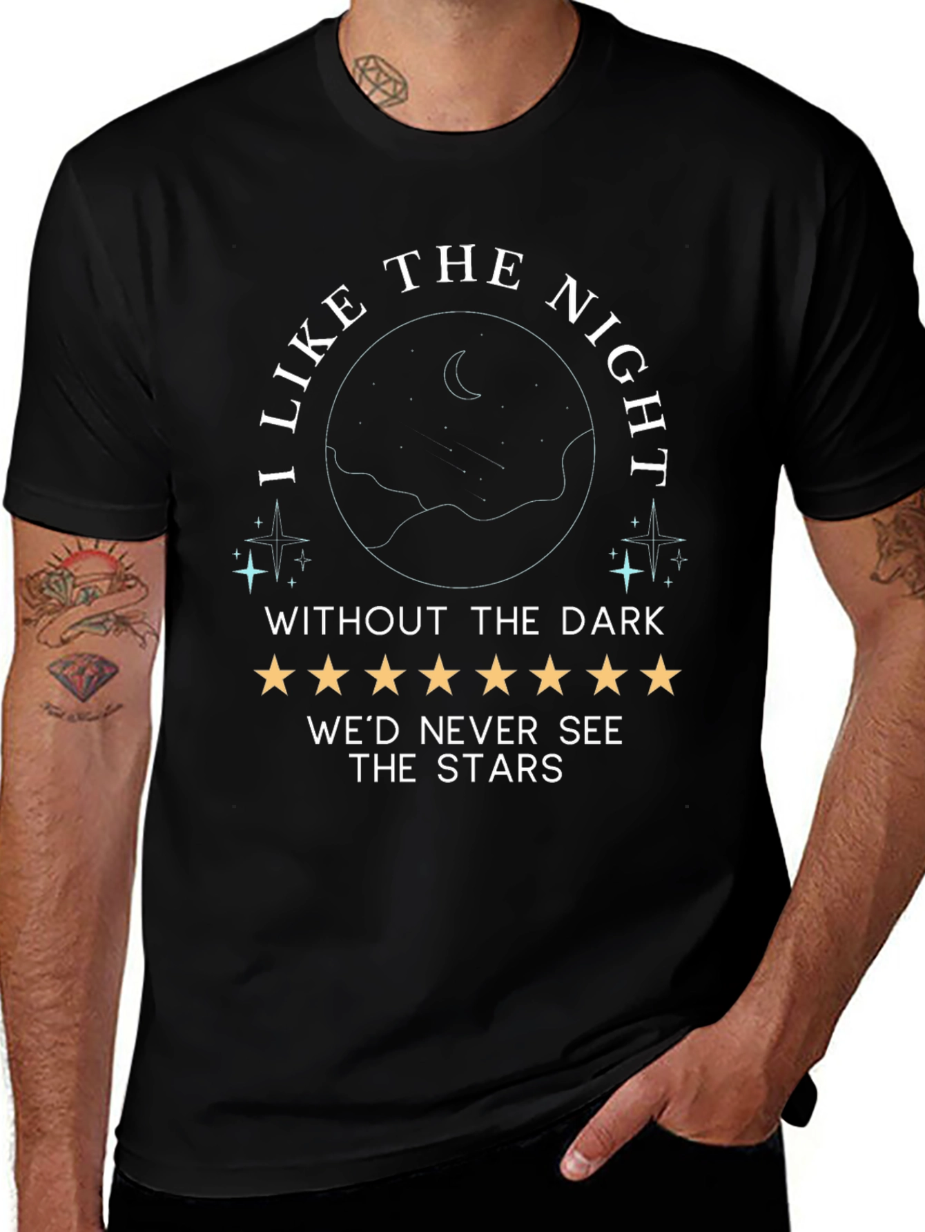 Night Sky T-Shirt - I Like the Night...