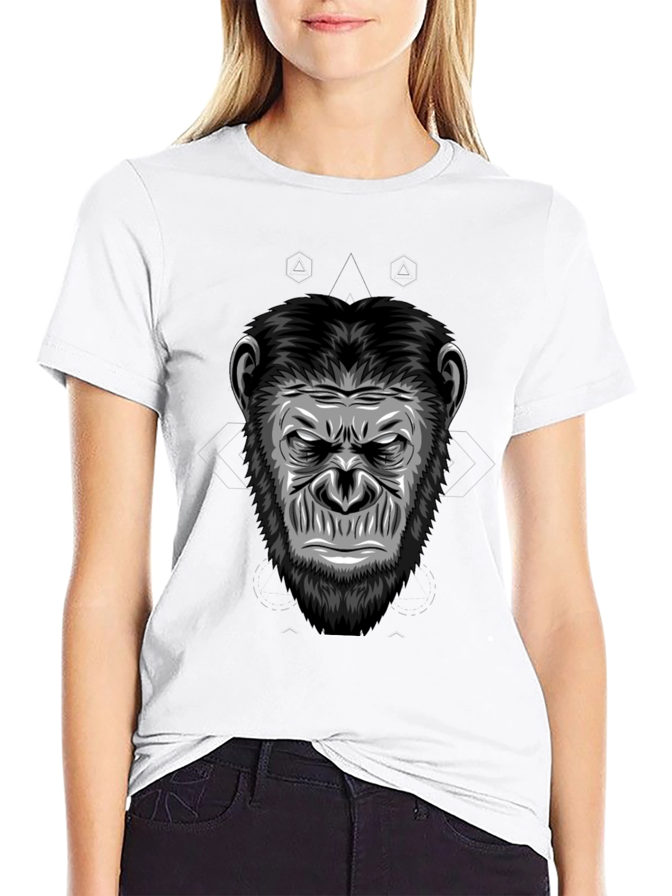 Ape Graphic Black T-Shirt