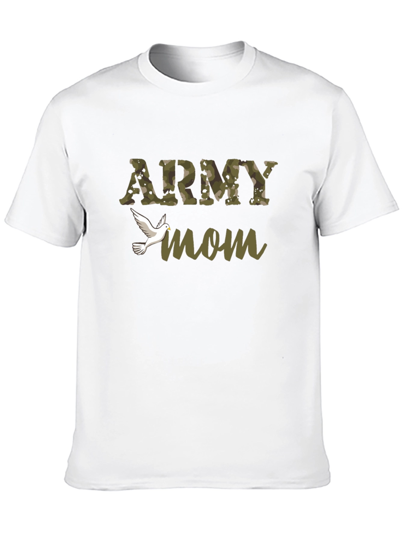 Army Mom Graphic T-Shirt - Military Pride