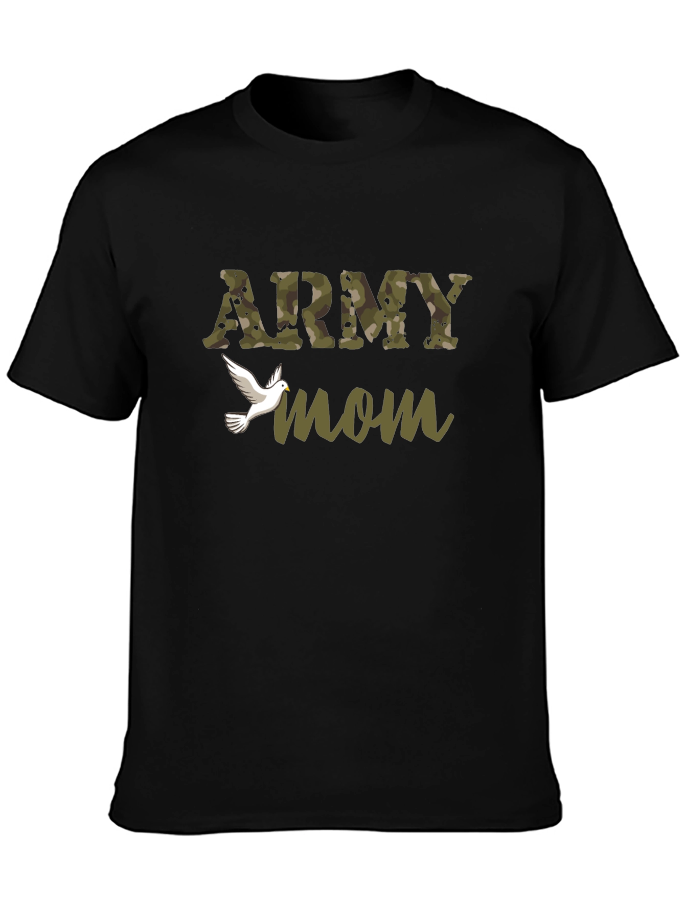 Army Mom Graphic T-Shirt - Military Pride
