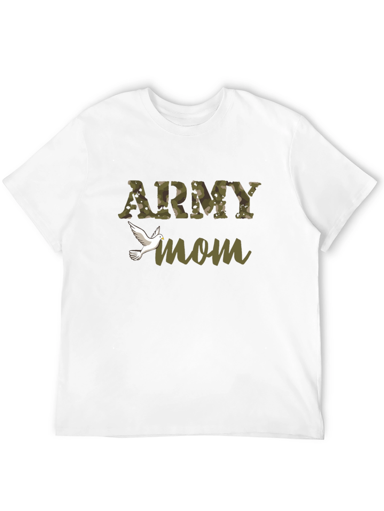 Army Mom Graphic T-Shirt - Military Pride