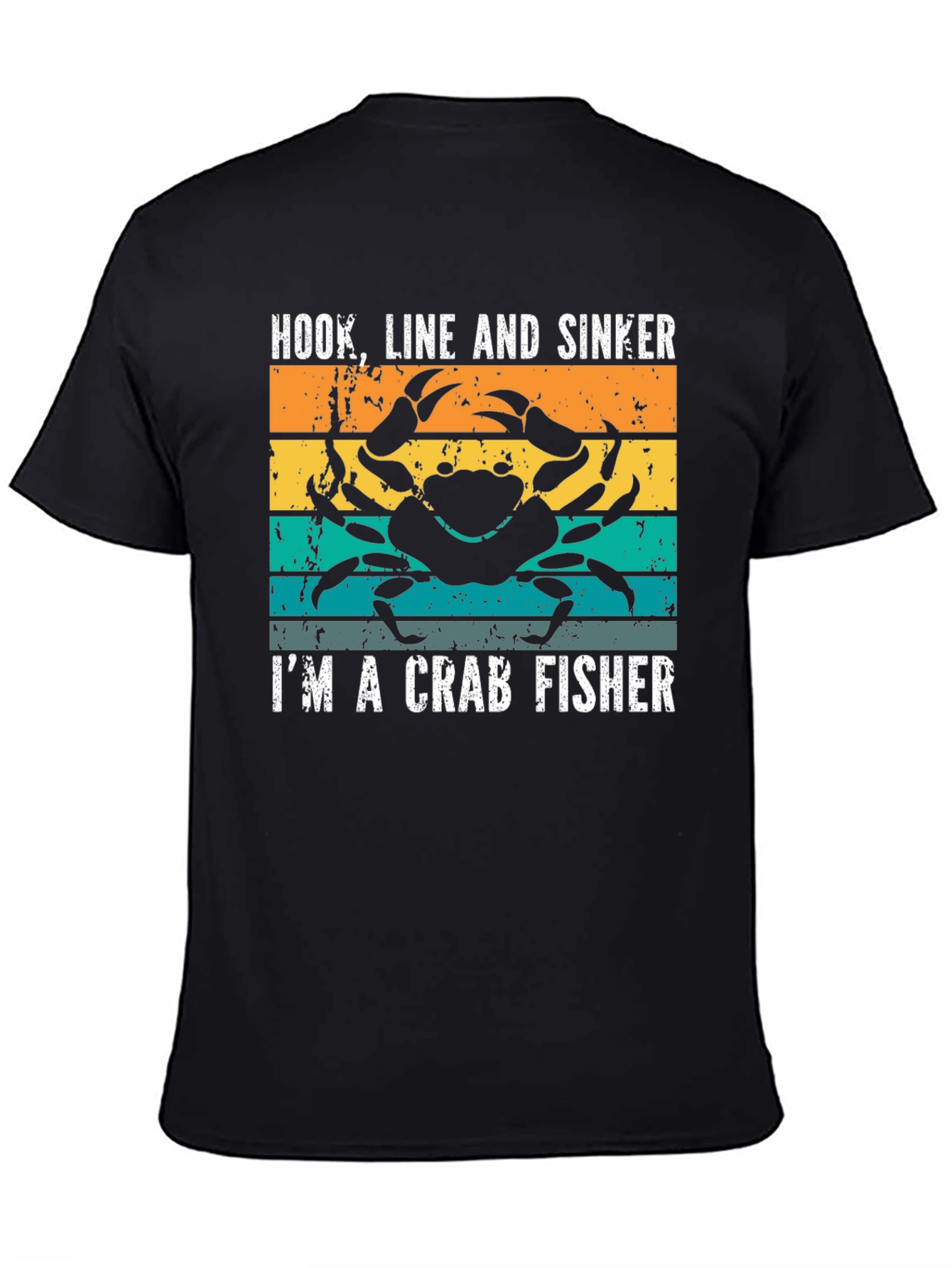 Crab Fisher T-Shirt - Hook Line and Sinker Tee