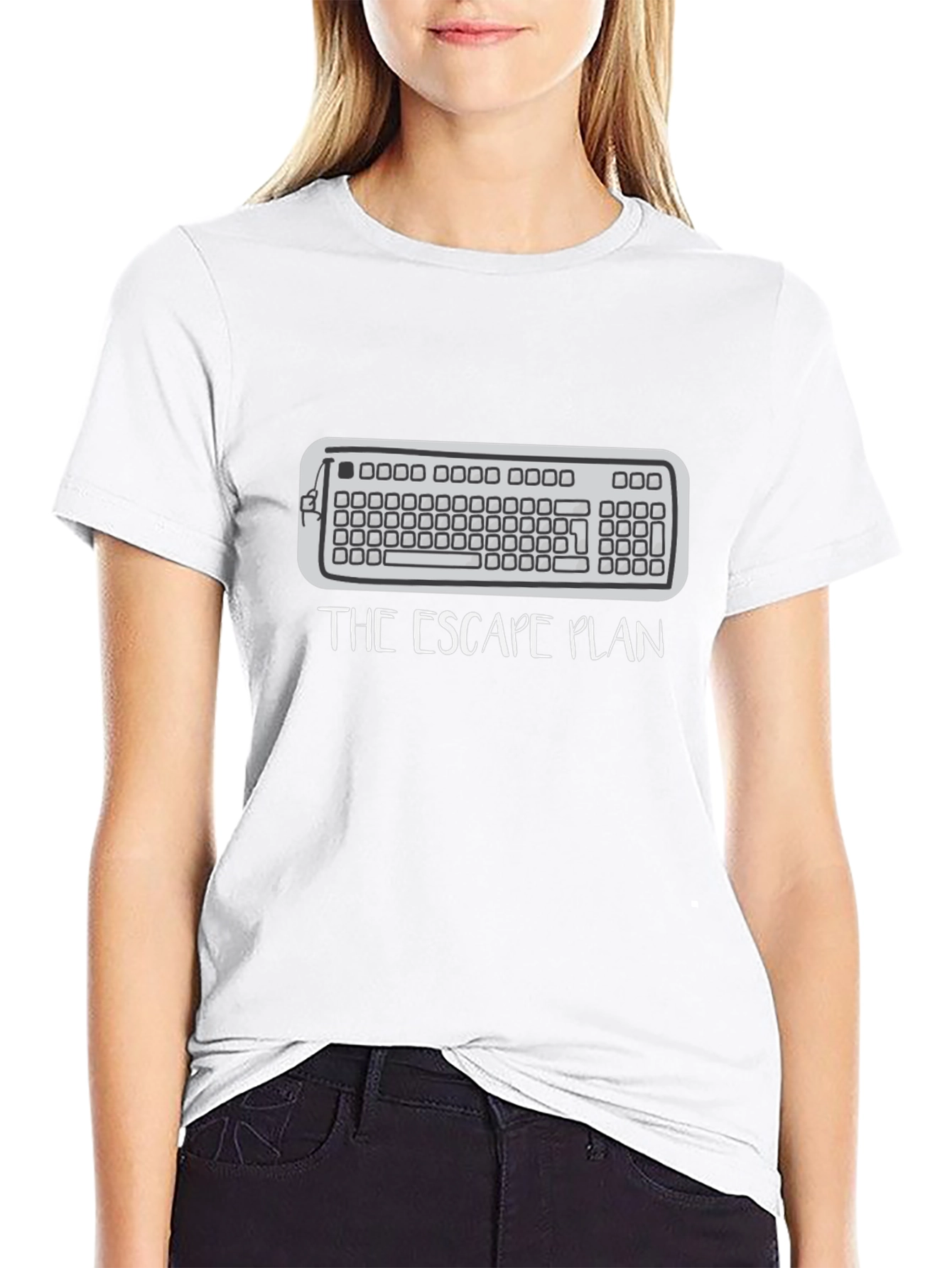 The Escape Plan Keyboard T-Shirt