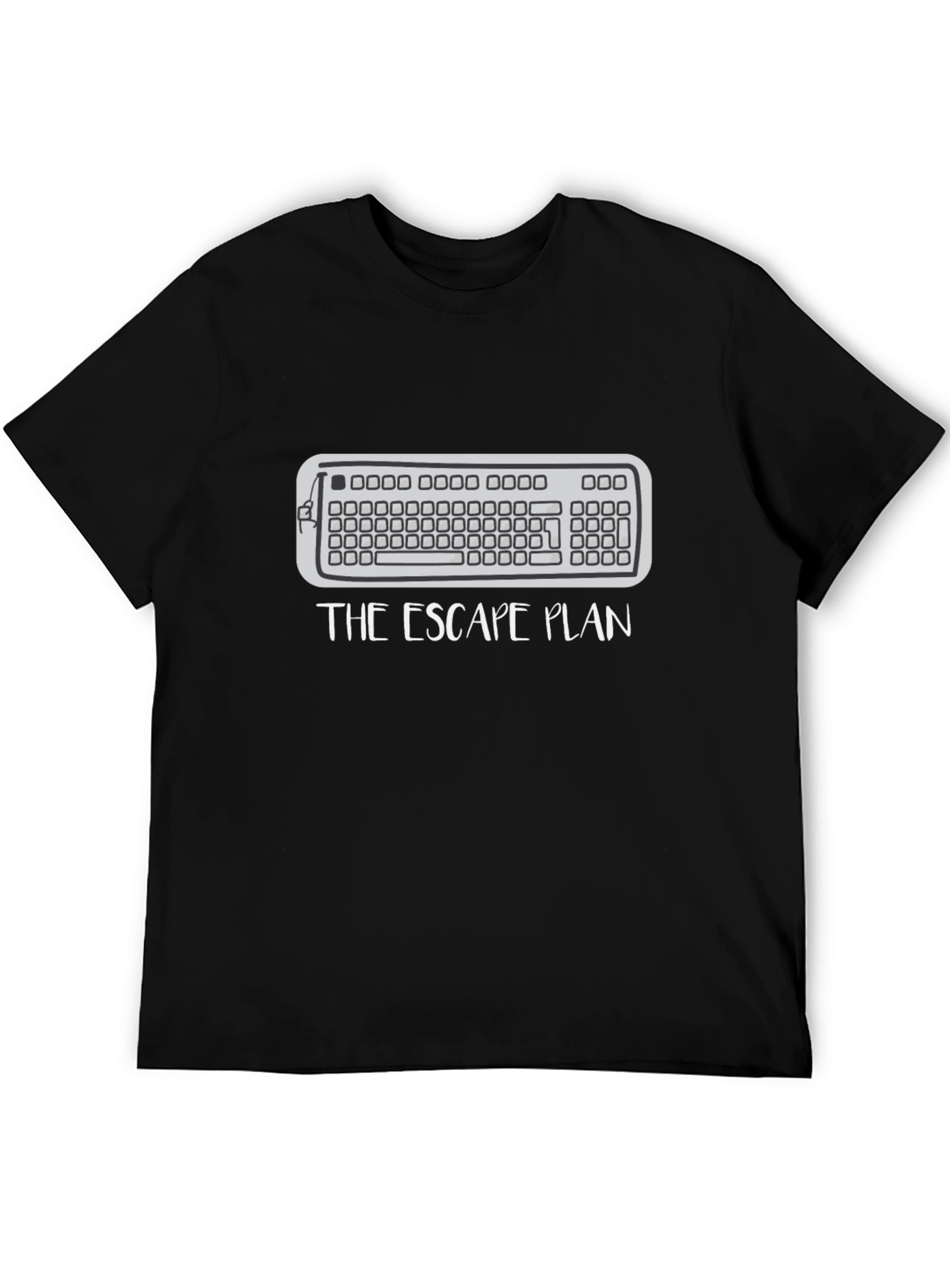The Escape Plan Keyboard T-Shirt