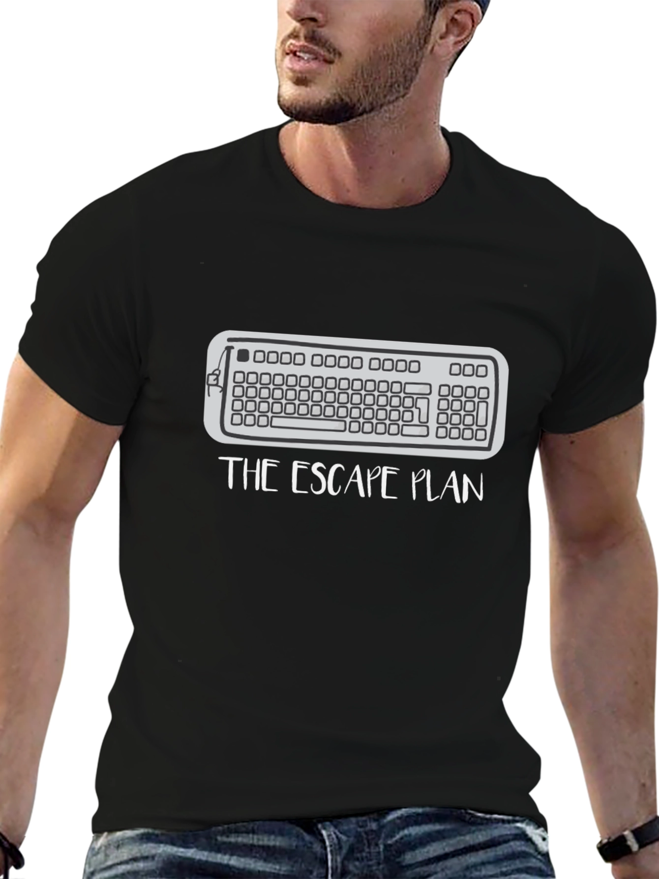 The Escape Plan Keyboard T-Shirt