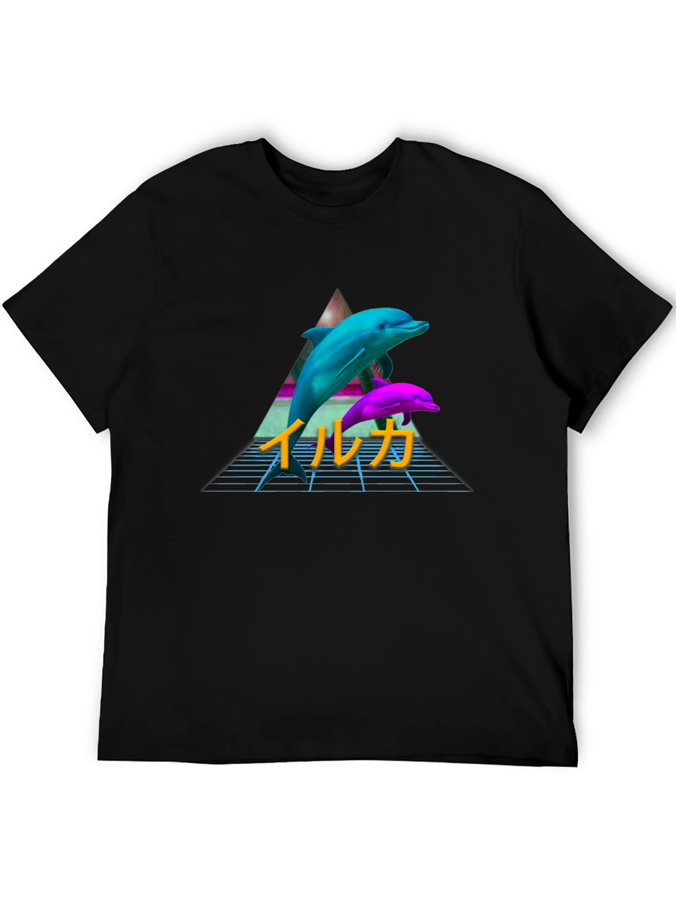 Retro Dolphin T-Shirt Vaporwave Aesthetic Tee