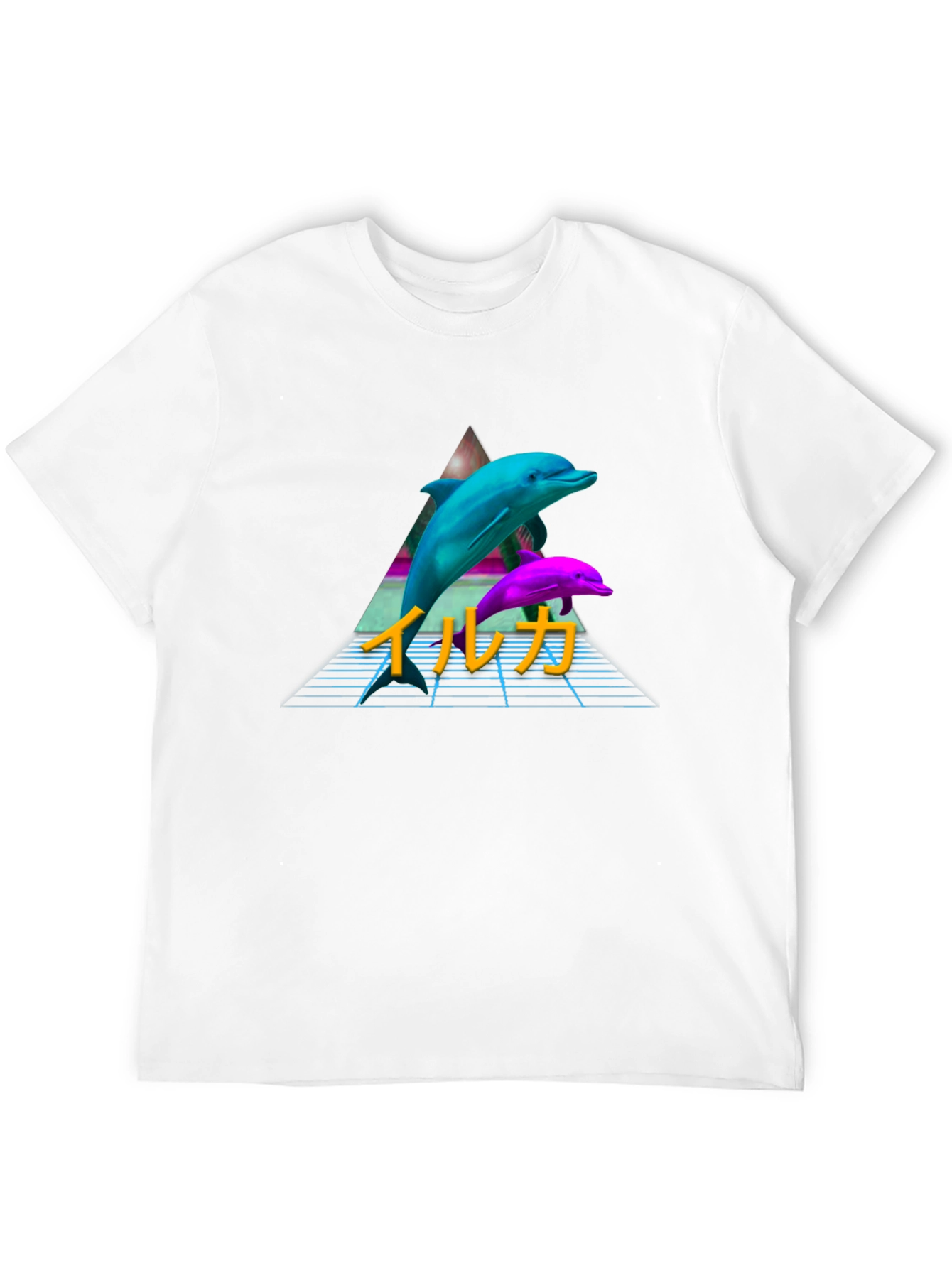 Retro Dolphin T-Shirt Vaporwave Aesthetic Tee