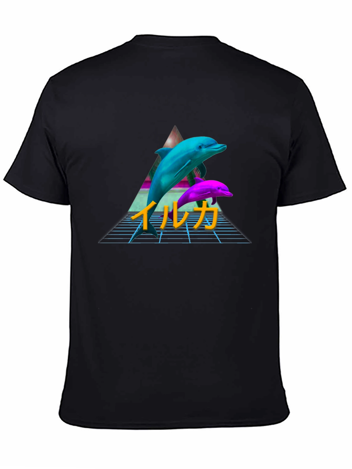 Retro Dolphin T-Shirt Vaporwave Aesthetic Tee