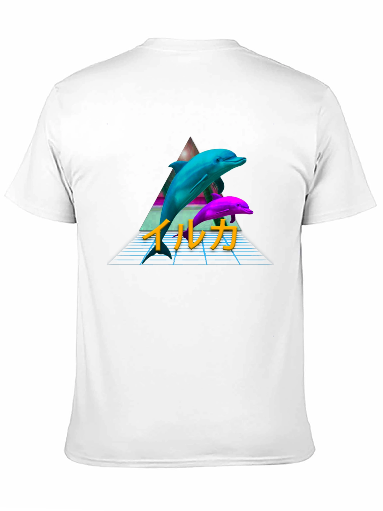 Retro Dolphin T-Shirt Vaporwave Aesthetic Tee