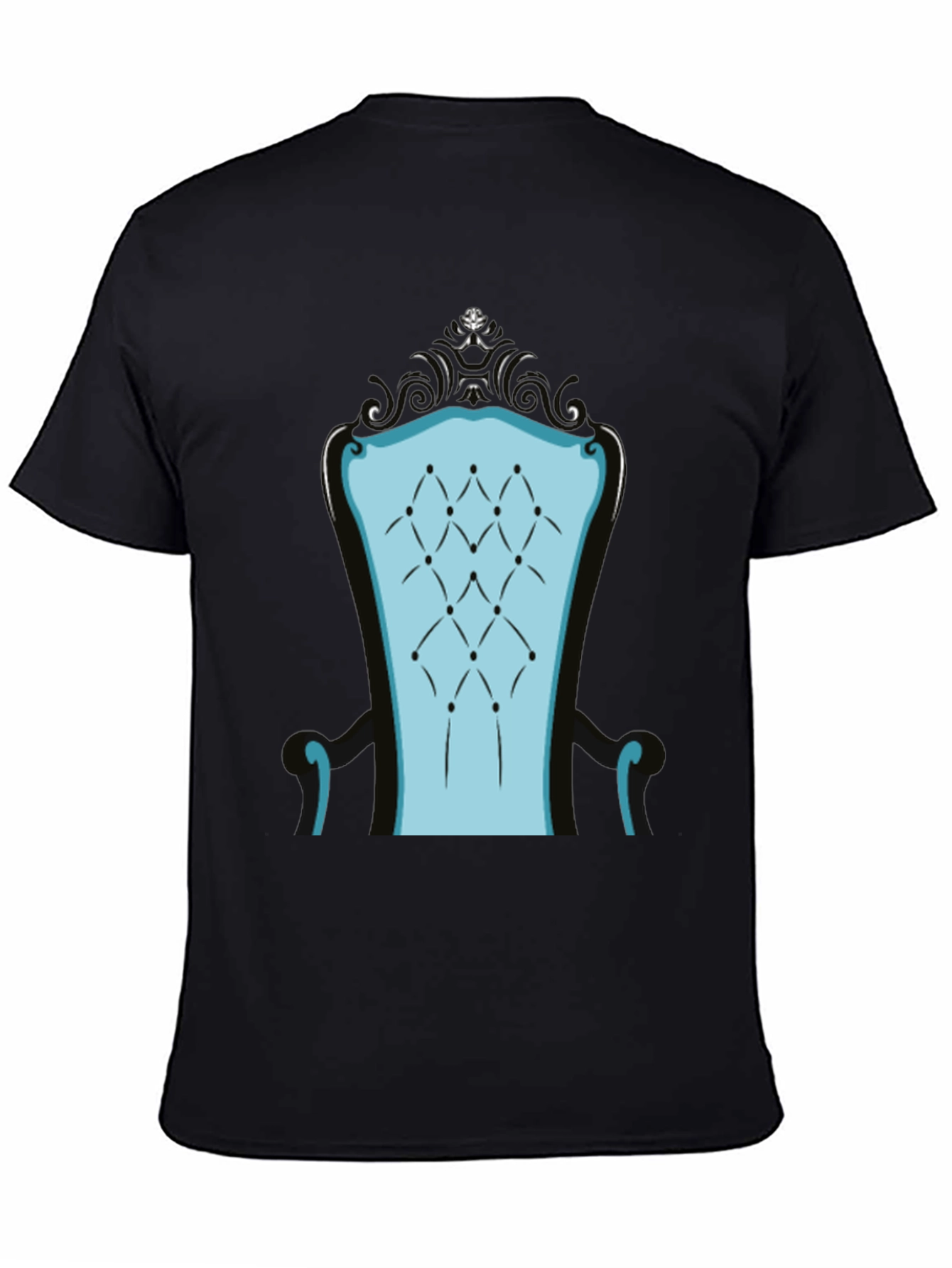 Throne Graphic Tee - Blue Chair Design