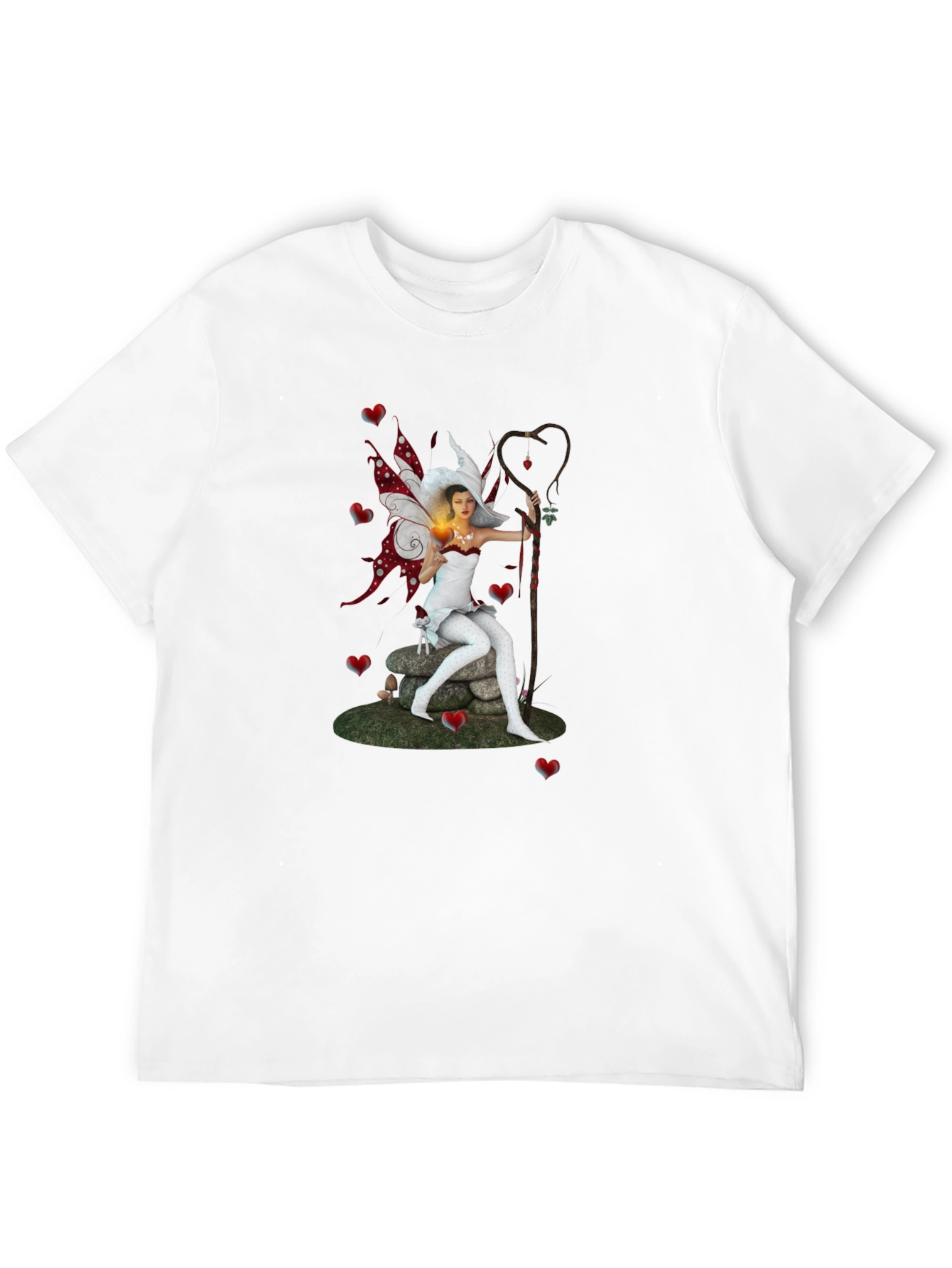 Fairy Graphic T-Shirt - Fantasy Art Tee