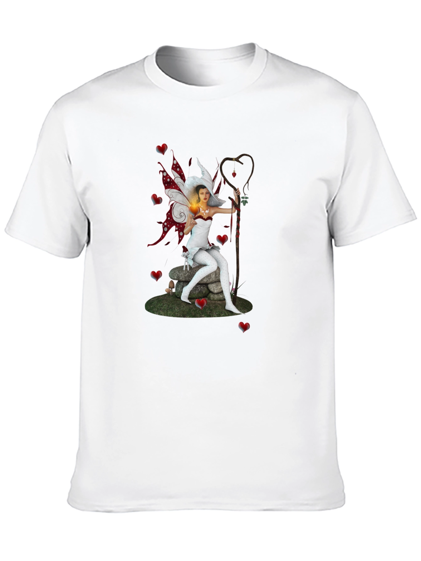 Fairy Graphic T-Shirt - Fantasy Art Tee
