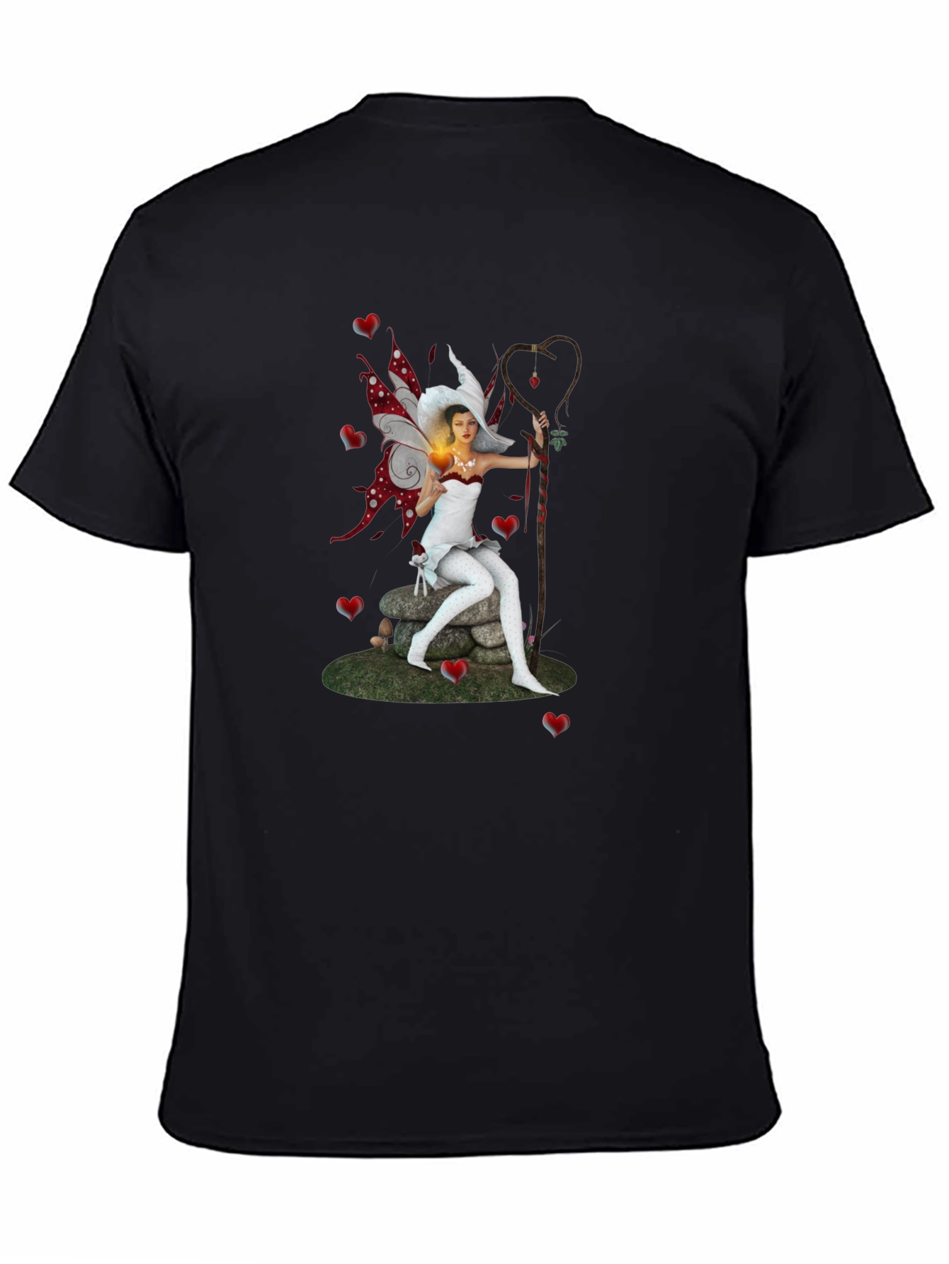 Fairy Graphic T-Shirt - Fantasy Art Tee