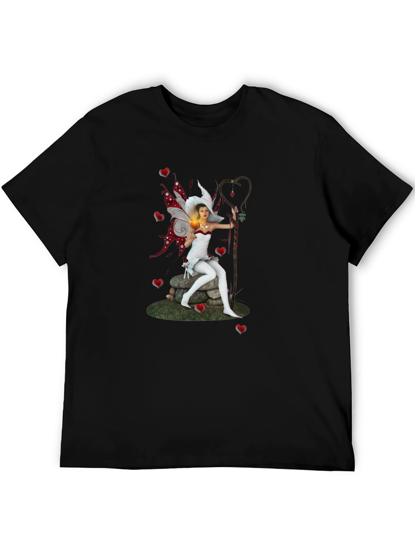 Fairy Graphic T-Shirt - Fantasy Art Tee