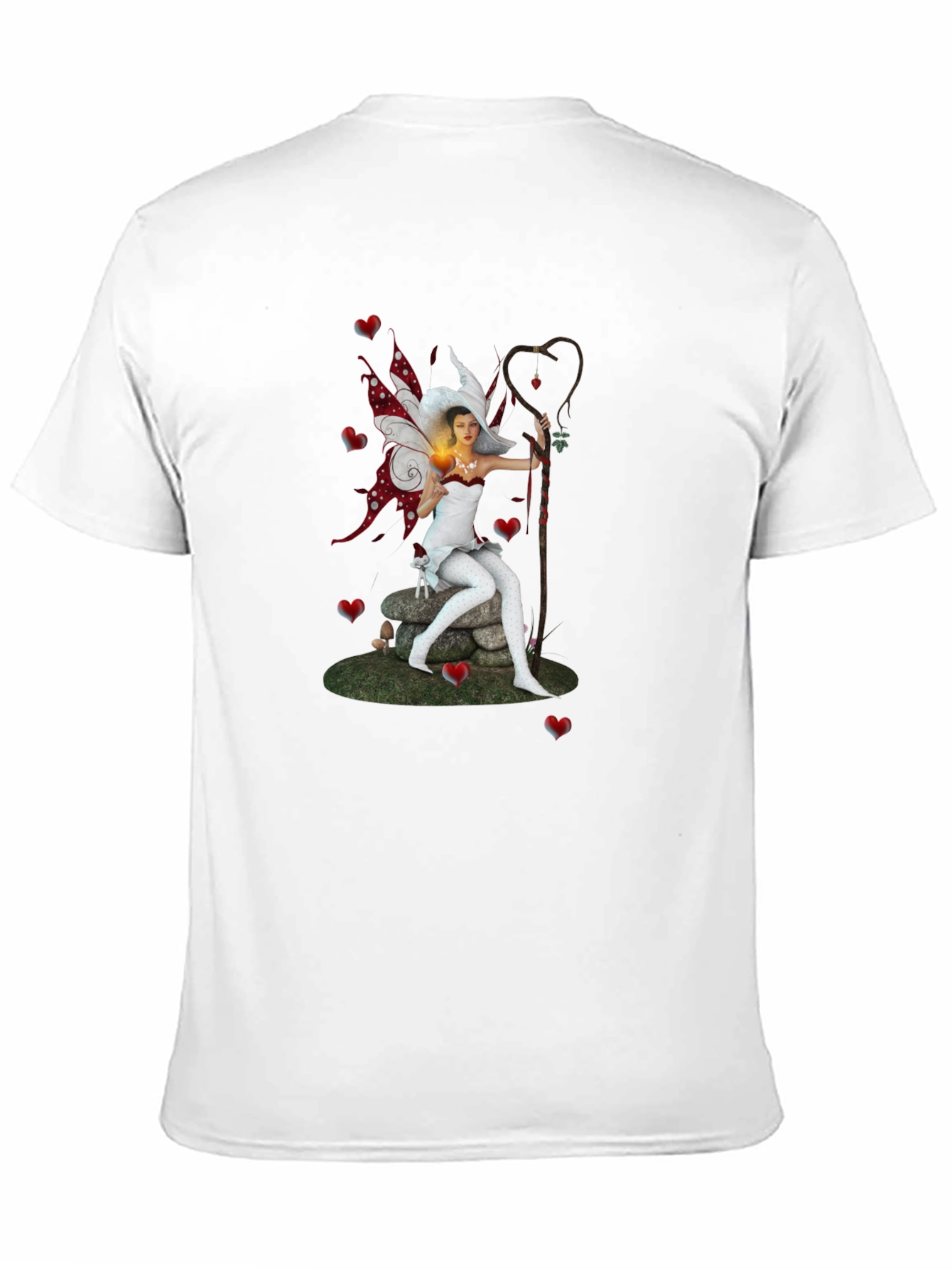 Fairy Graphic T-Shirt - Fantasy Art Tee