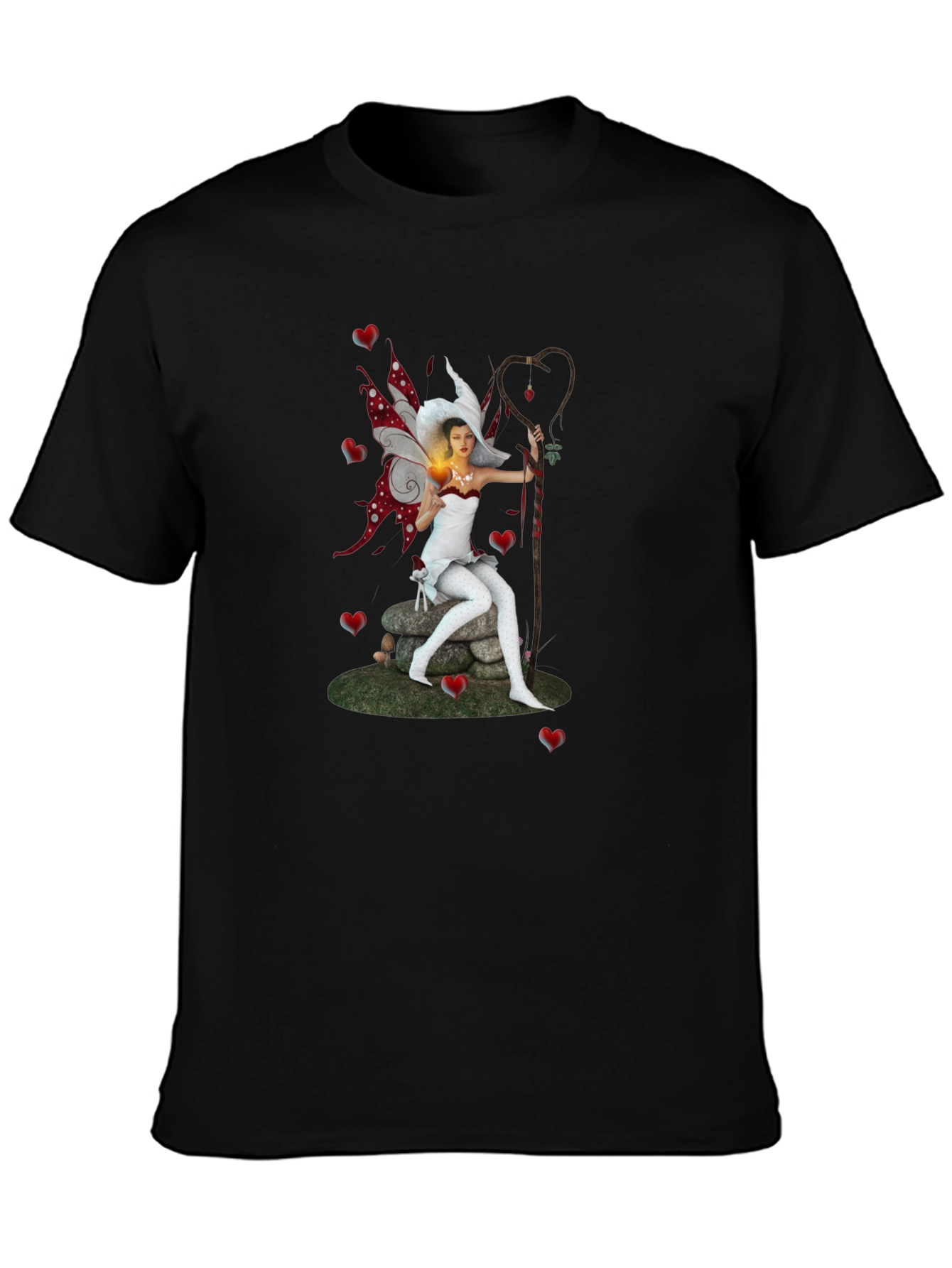 Fairy Graphic T-Shirt - Fantasy Art Tee