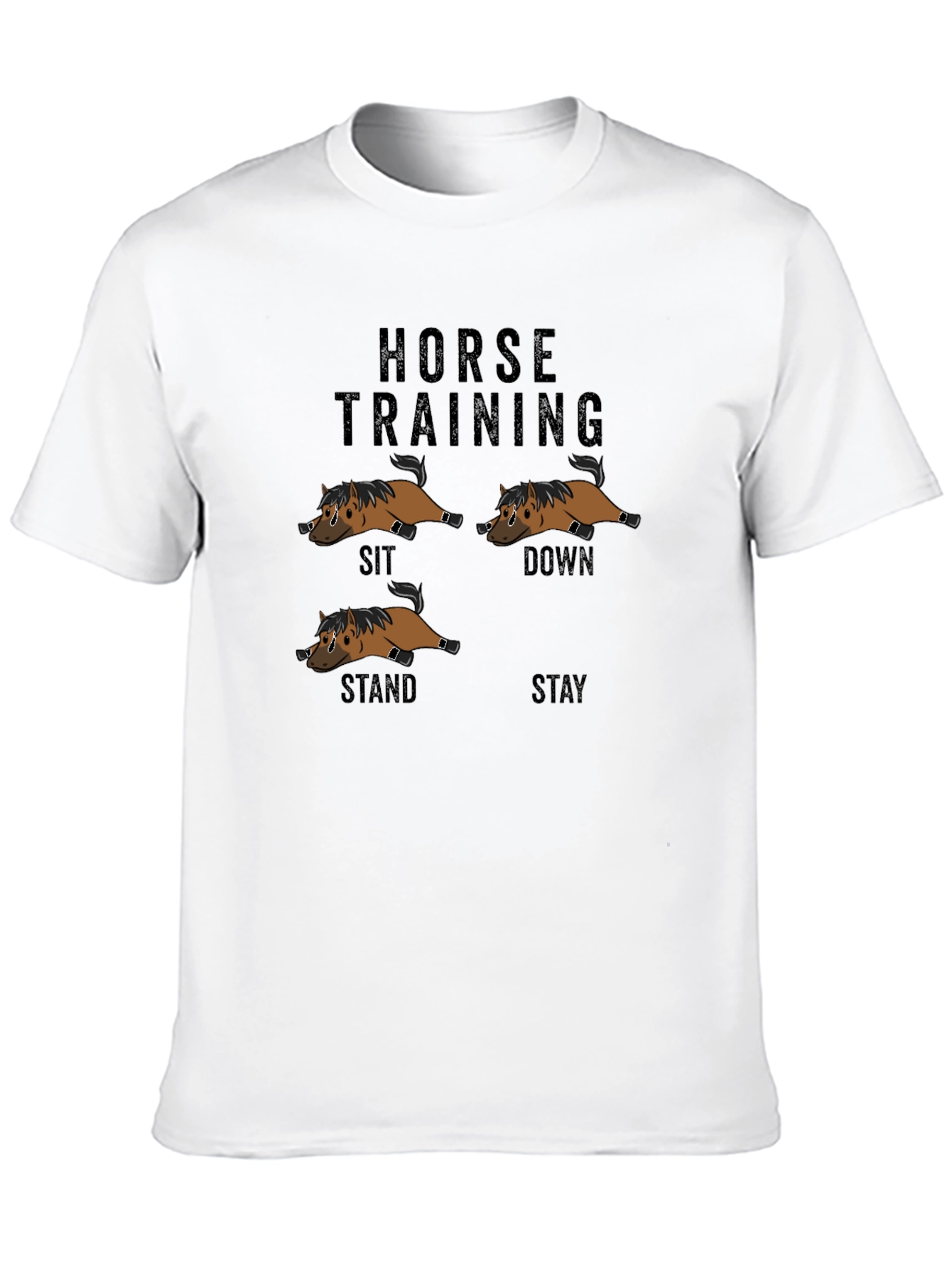 Horse Training T-Shirt - Funny Equestrian Gift