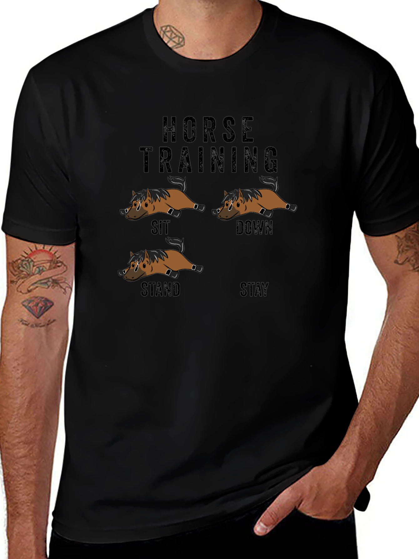 Horse Training T-Shirt - Funny Equestrian Gift