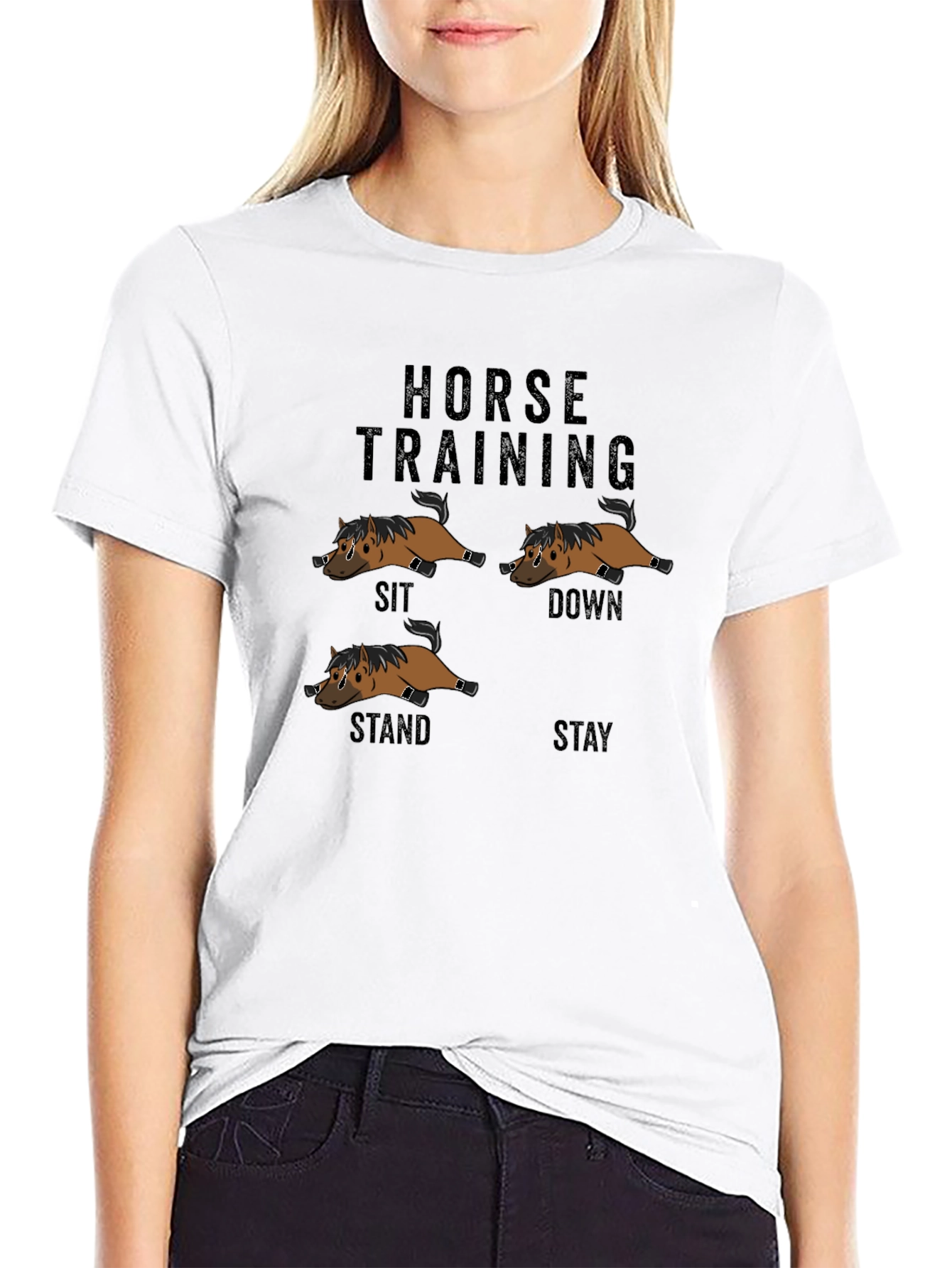 Horse Training T-Shirt - Funny Equestrian Gift