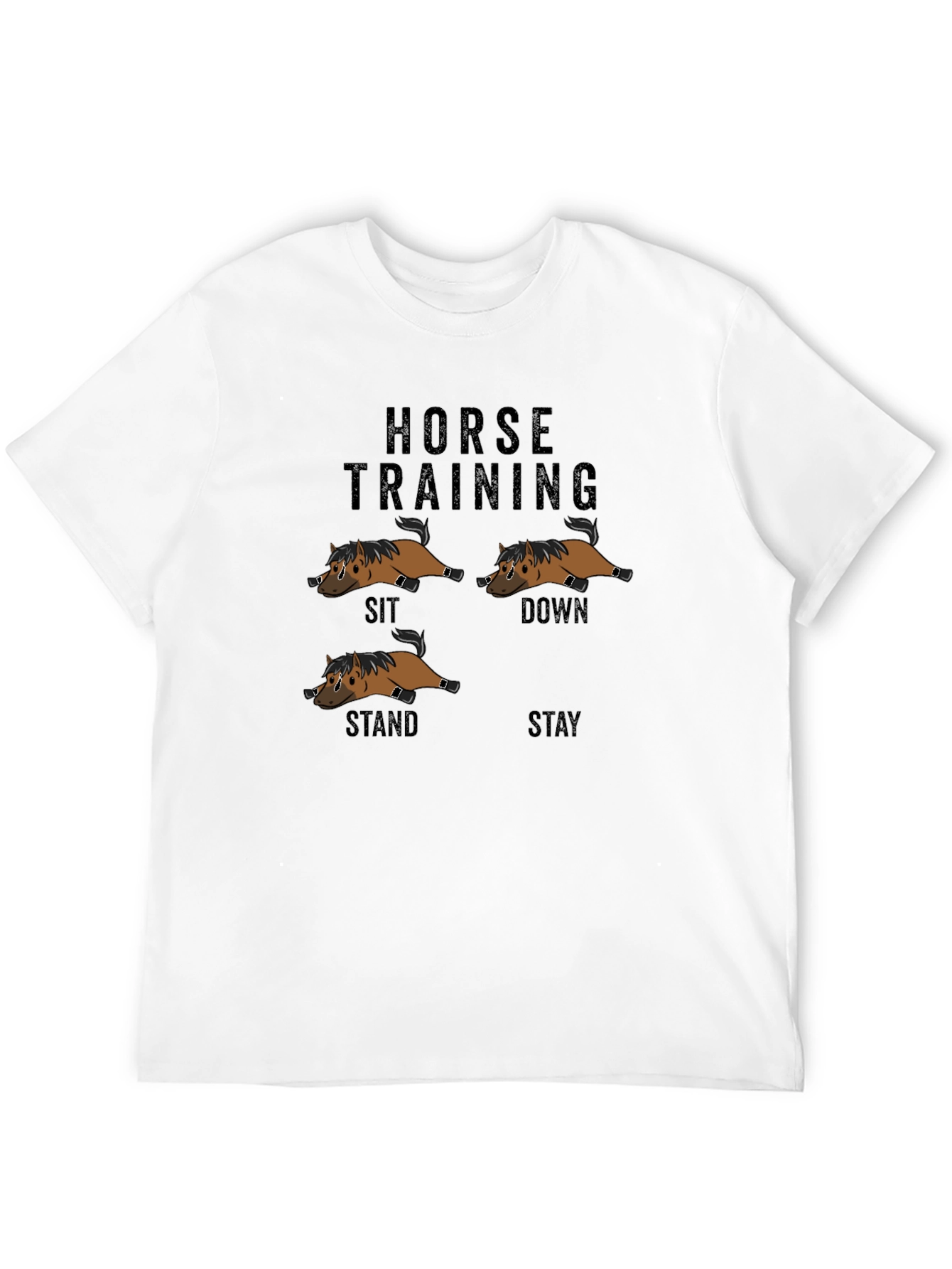 Horse Training T-Shirt - Funny Equestrian Gift