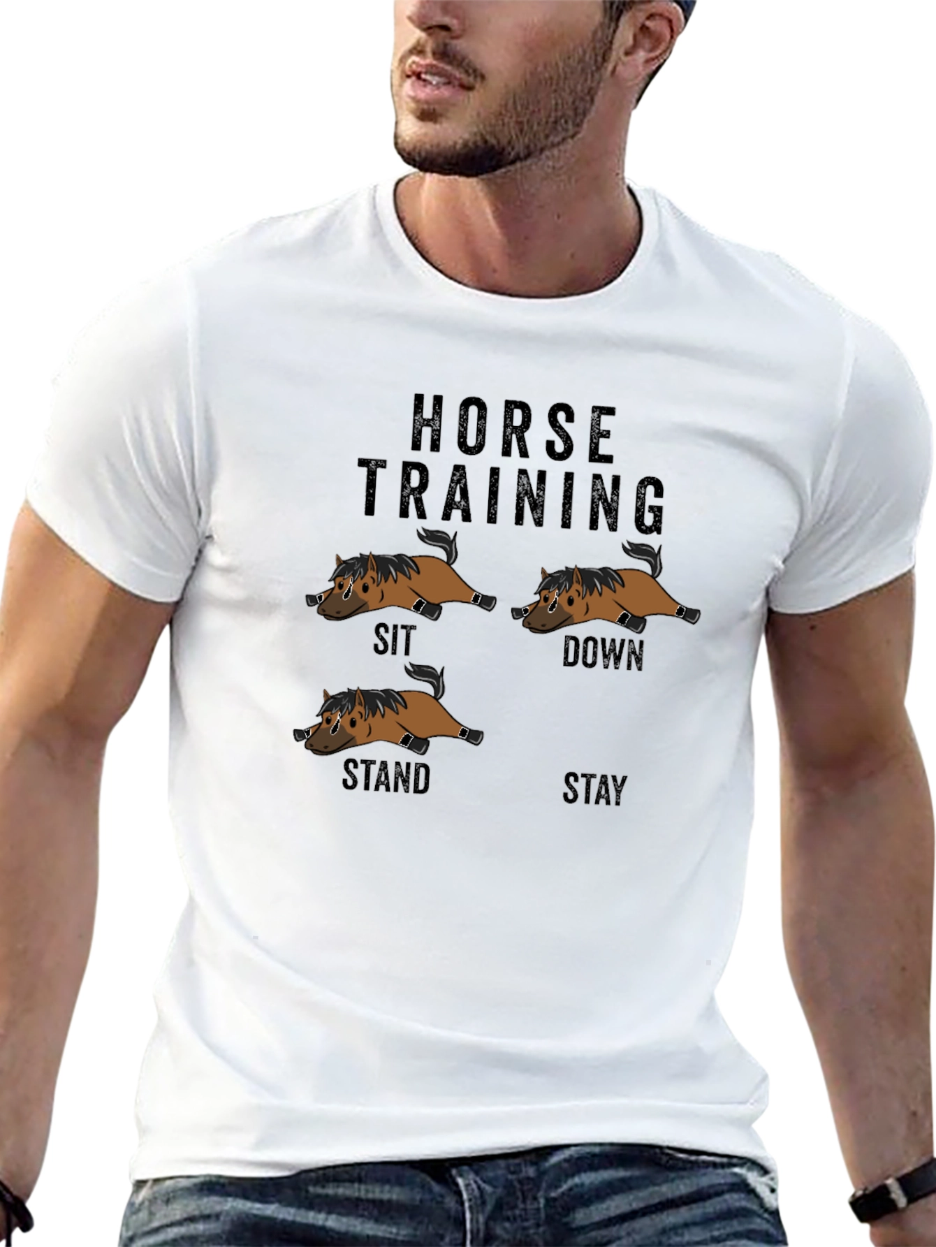 Horse Training T-Shirt - Funny Equestrian Gift
