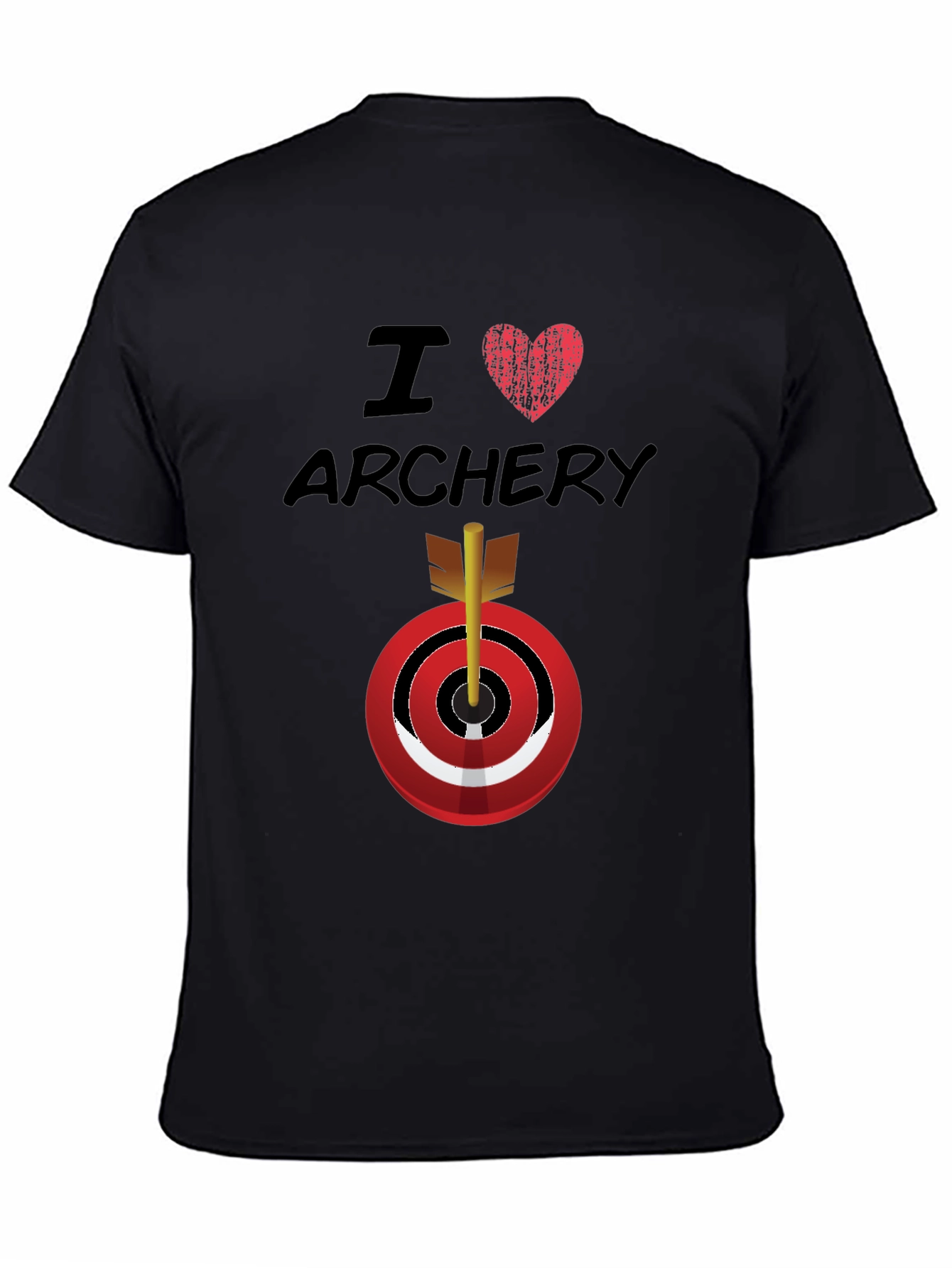 I Love Archery Graphic T-Shirt