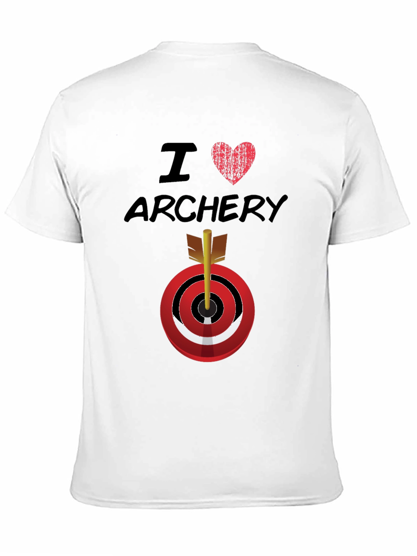 I Love Archery Graphic T-Shirt