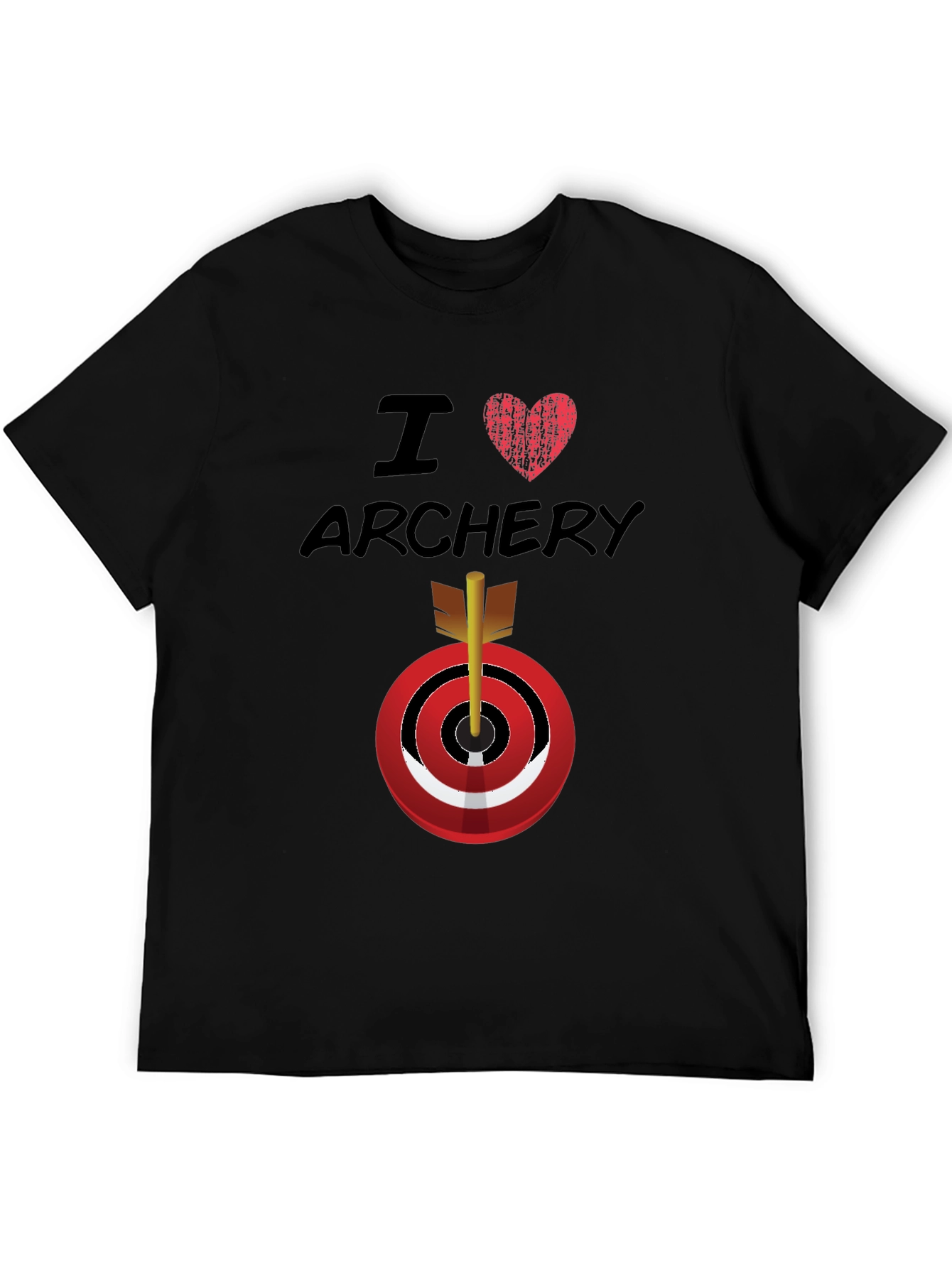 I Love Archery Graphic T-Shirt