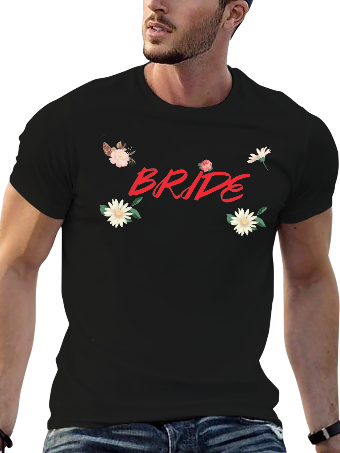 Bride T-Shirt - Floral Design