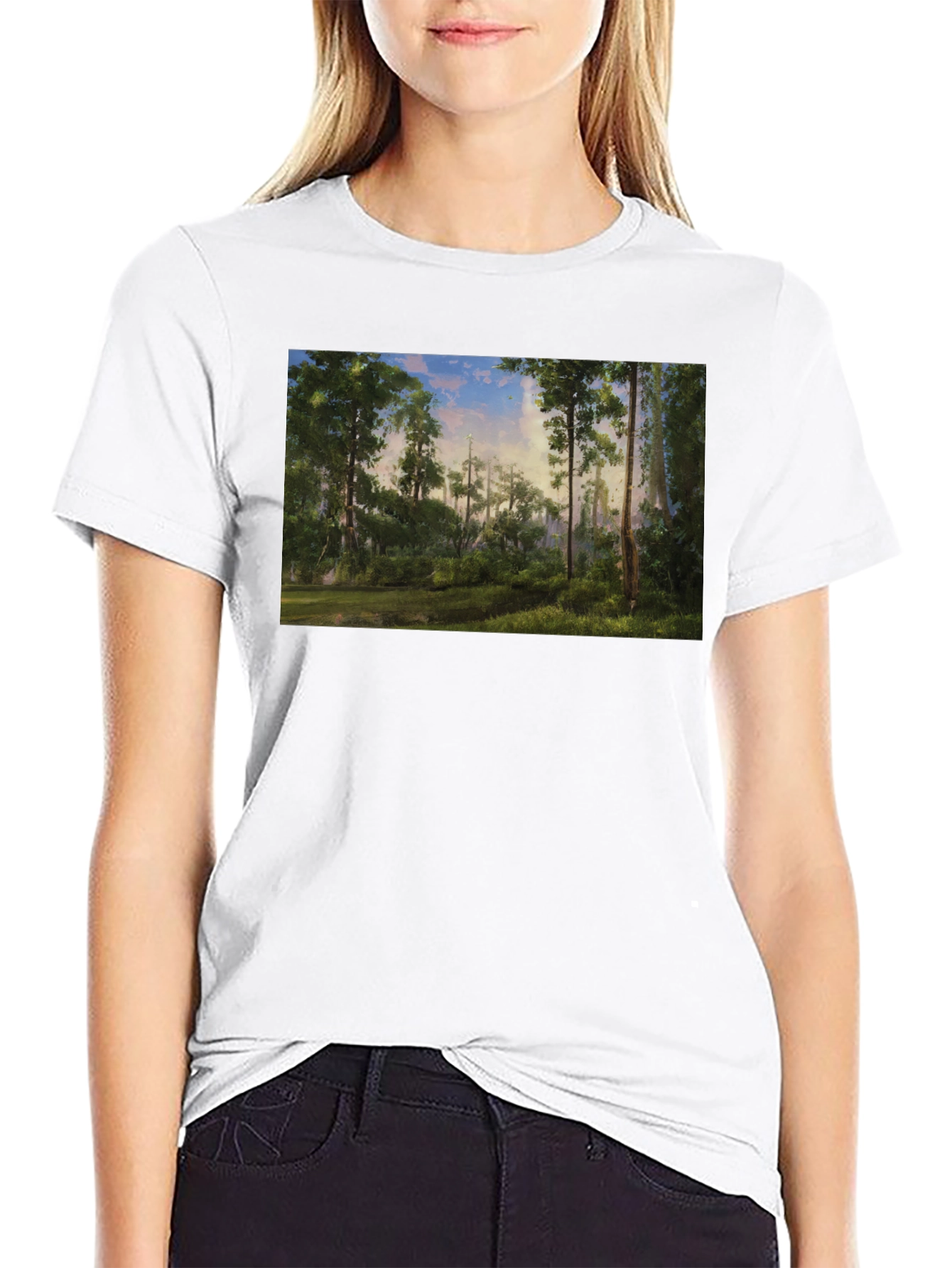 Landscape Painting Graphic Tee