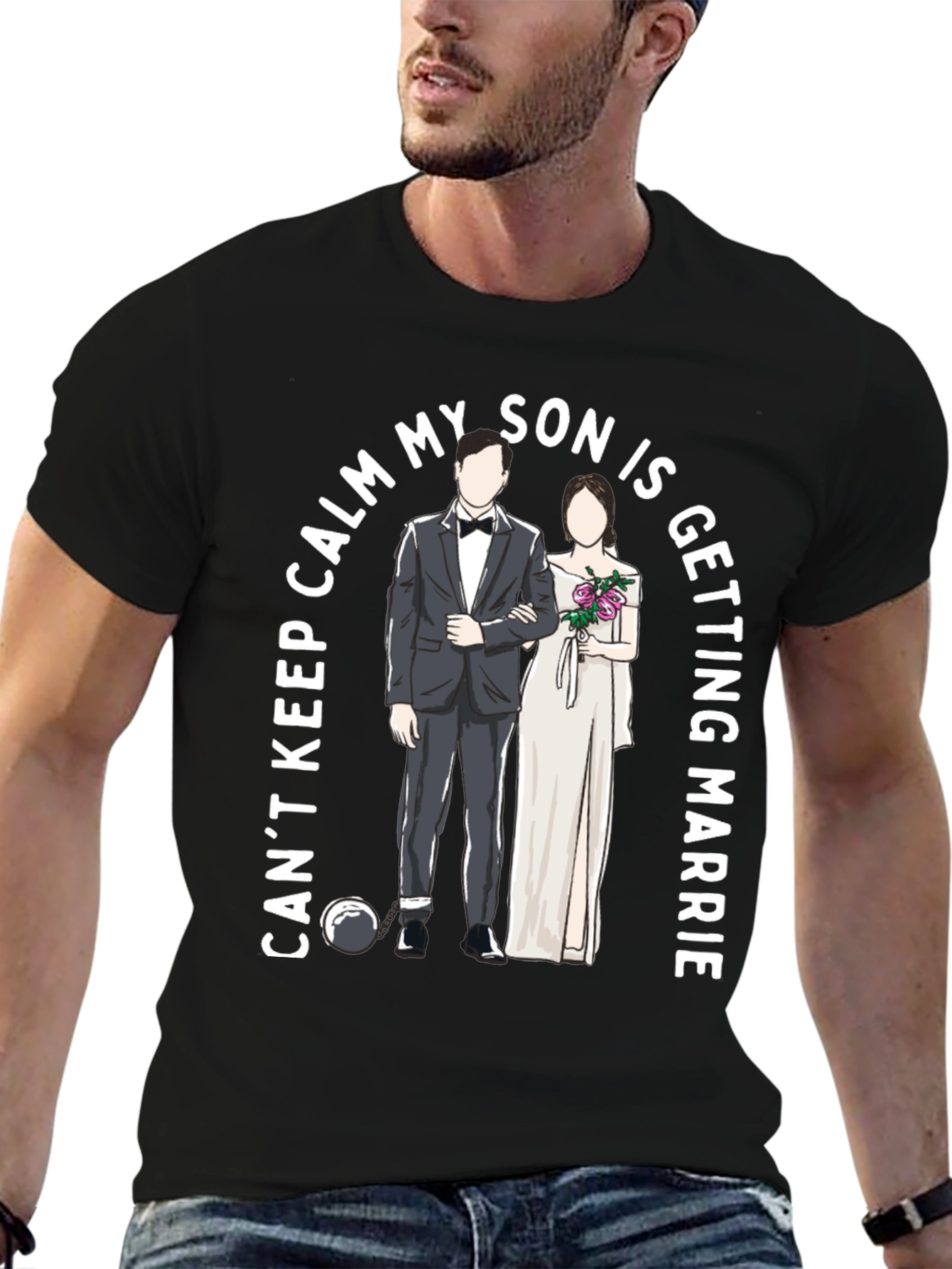 Cant Keep Calm Son Wedding T-Shirt